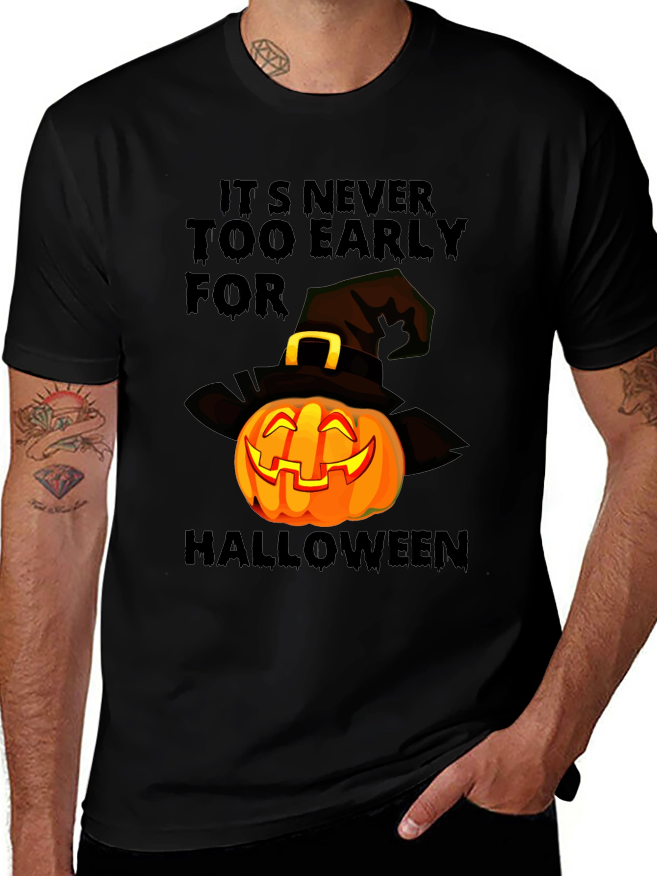 Halloween Pumpkin T-Shirt - It's Never Too Early