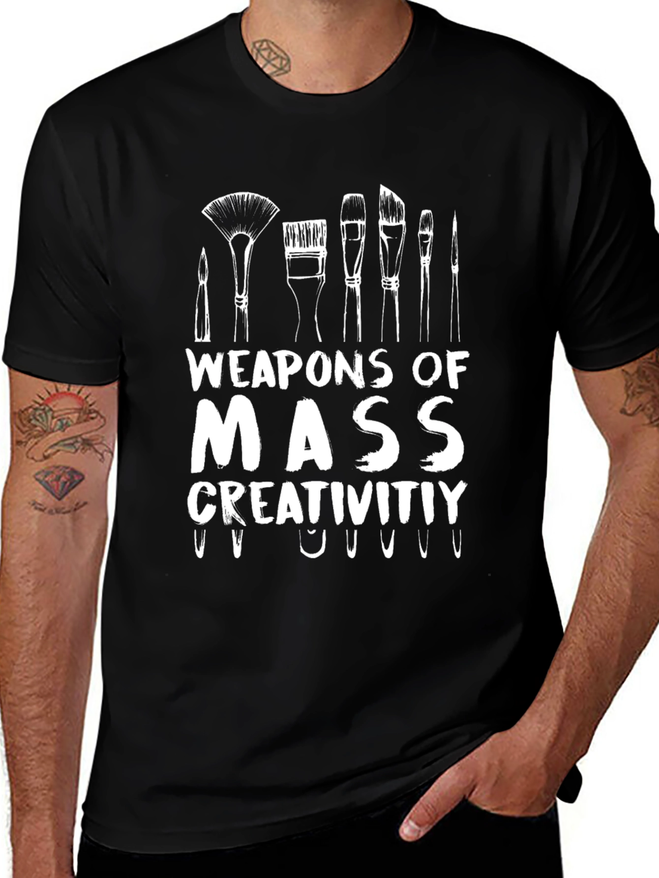 Variant 16 of Weapons of Mass Creativity Graphic T-Shirt