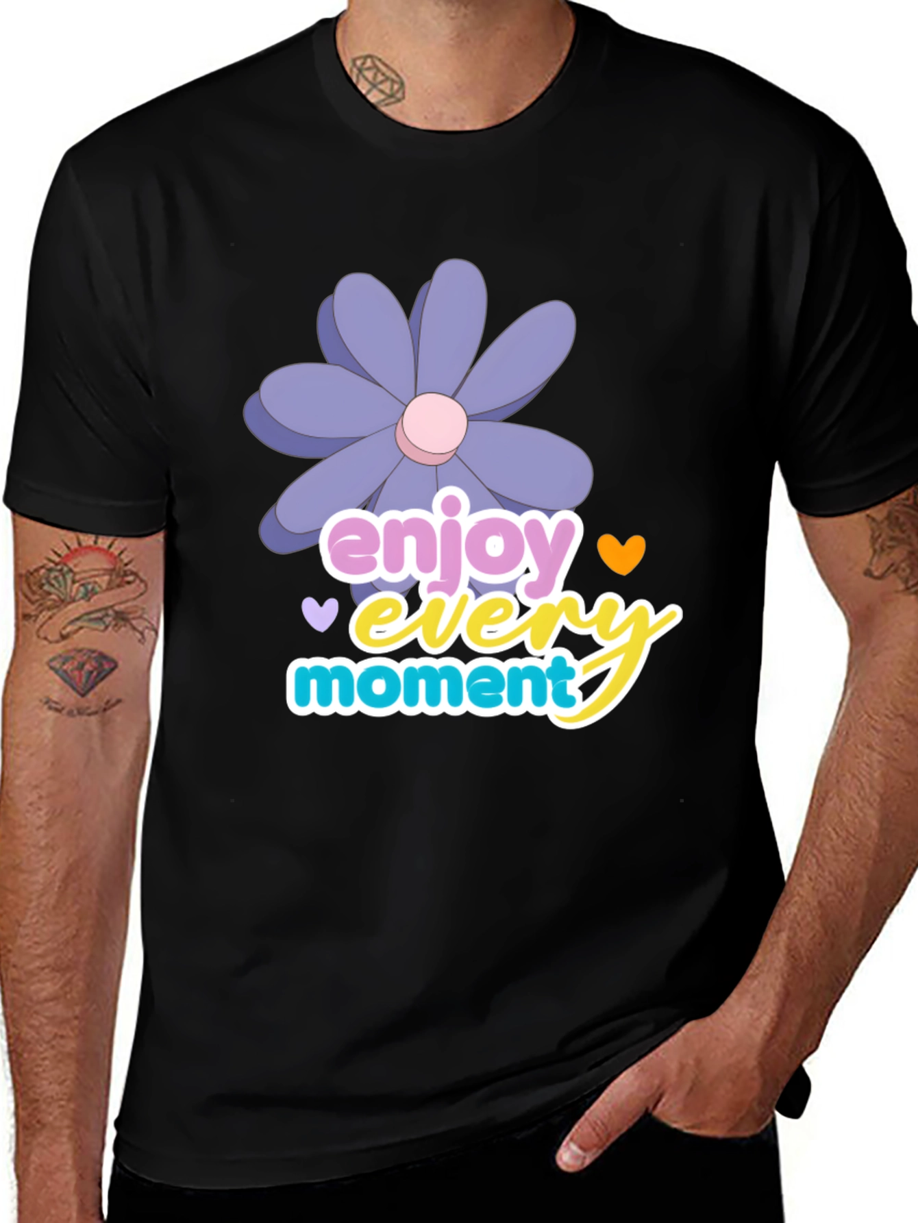 Variant 26 of Enjoy Every Moment Graphic T-Shirt