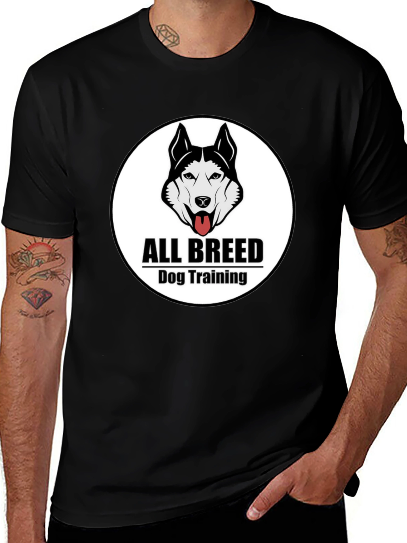 Variant 11 of All Breed Dog Training Black T-Shirt