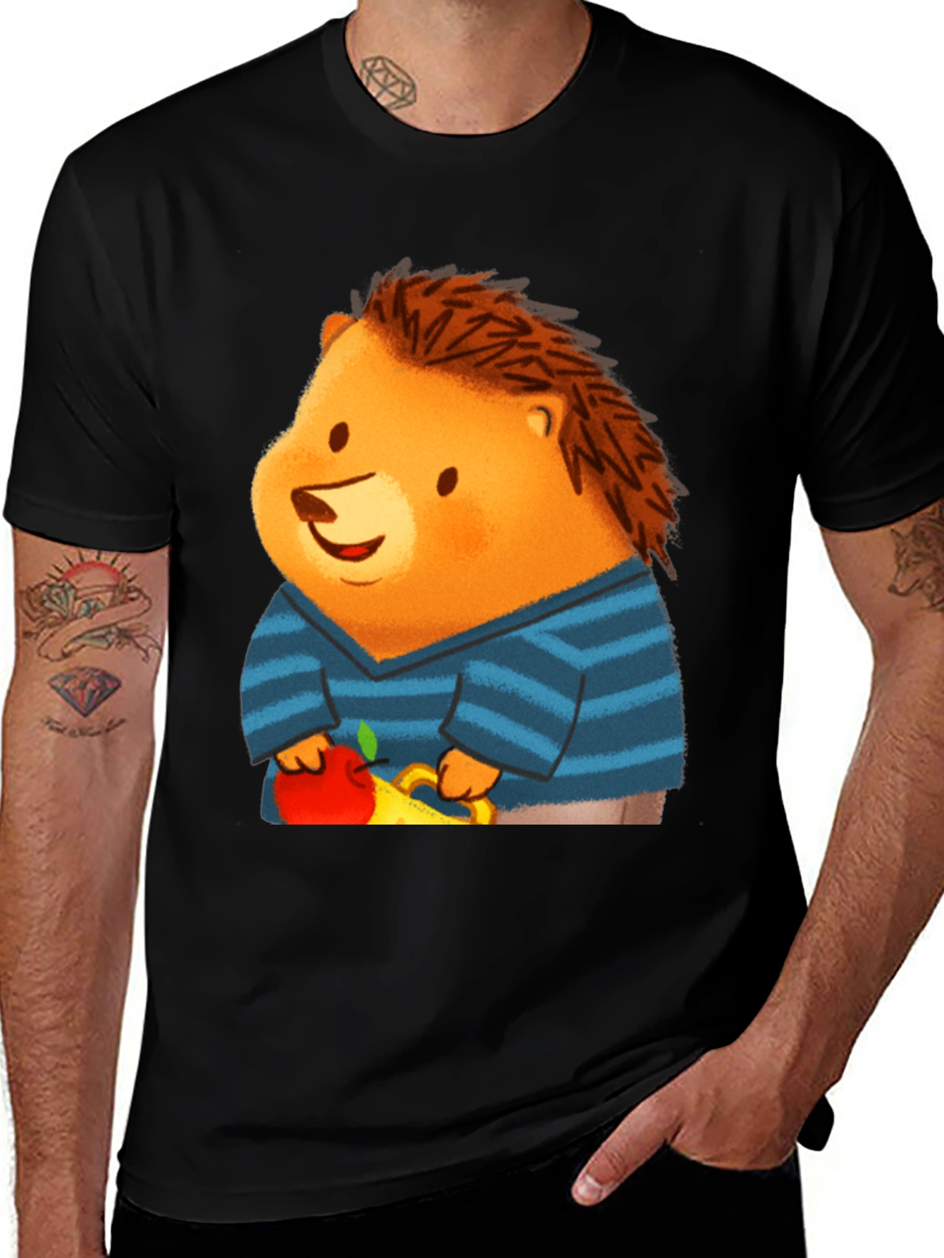 Variant 21 of Cute Hedgehog T-Shirt