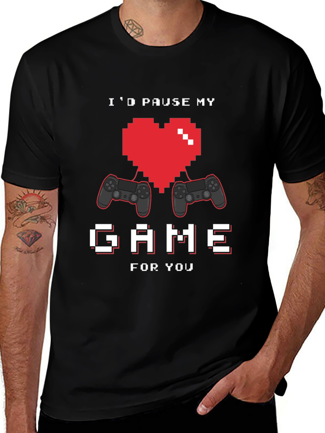 Variant 13 of I'd Pause My Game for You Graphic Tee