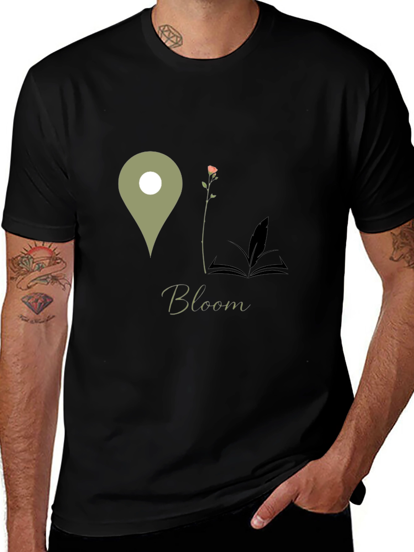 Variant 10 of Bloom Graphic Tee - Stylish Comfort