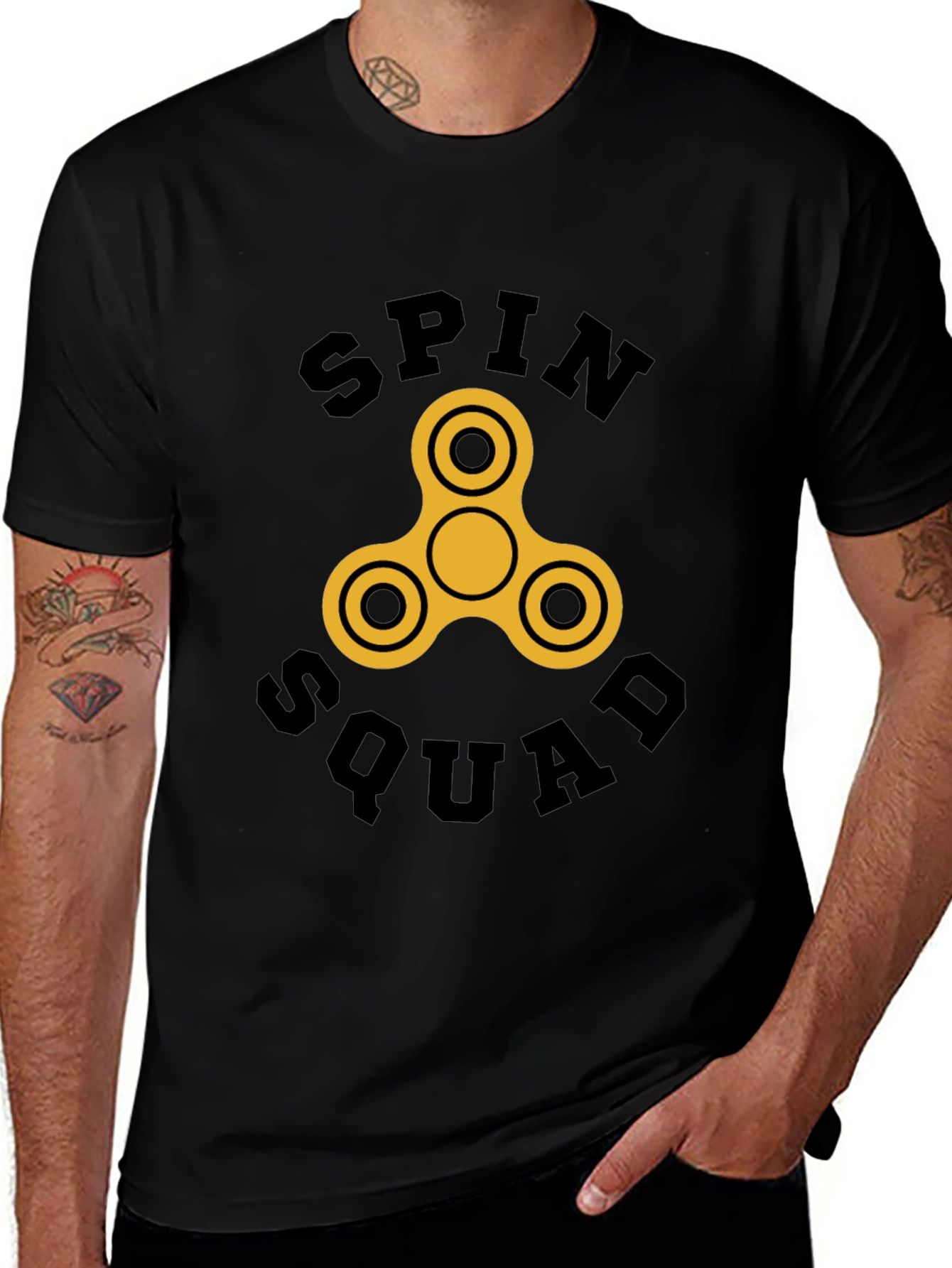 Spin Squad Fidget Spinner T-Shirt