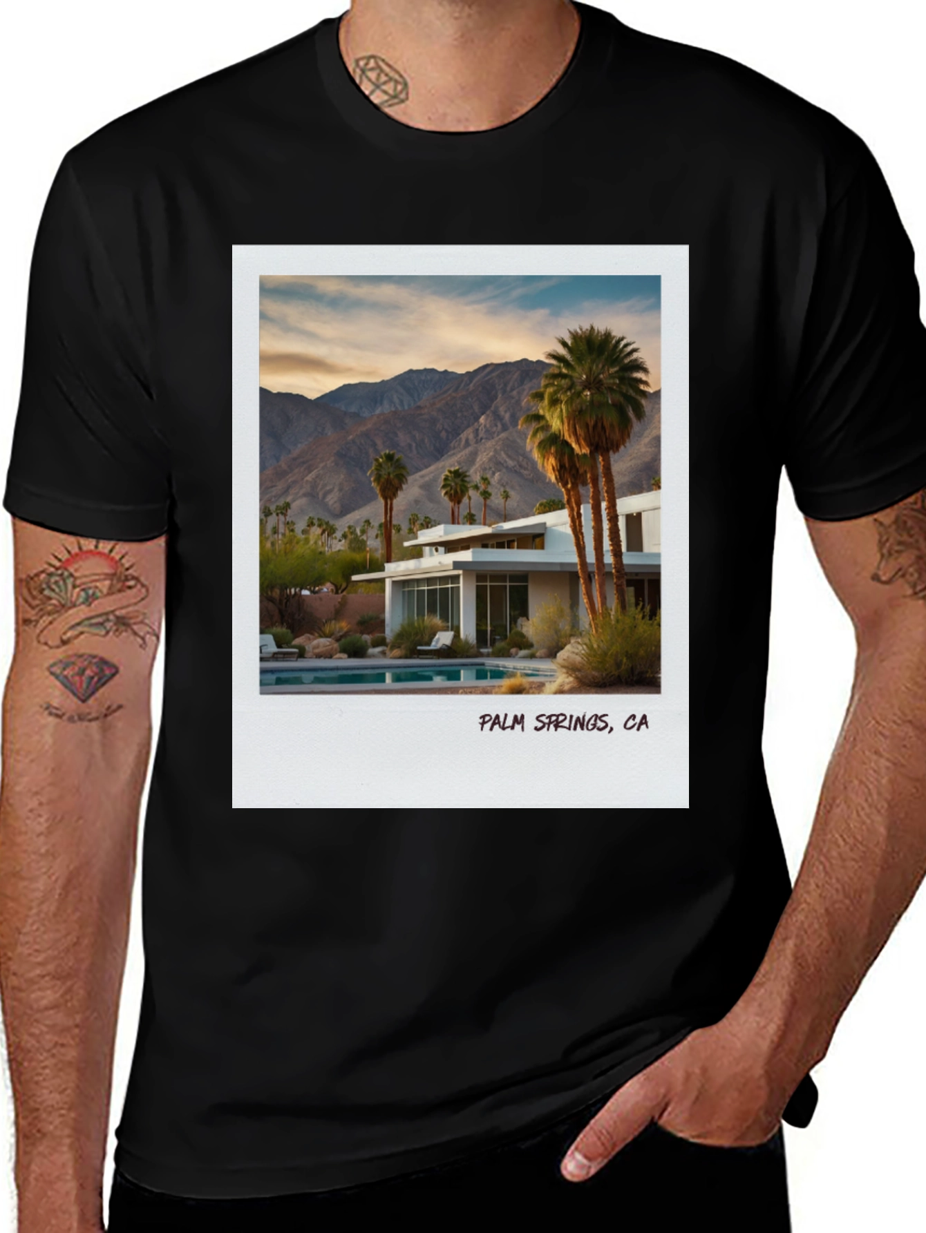 Variant 8 of Palm Springs CA T-Shirt