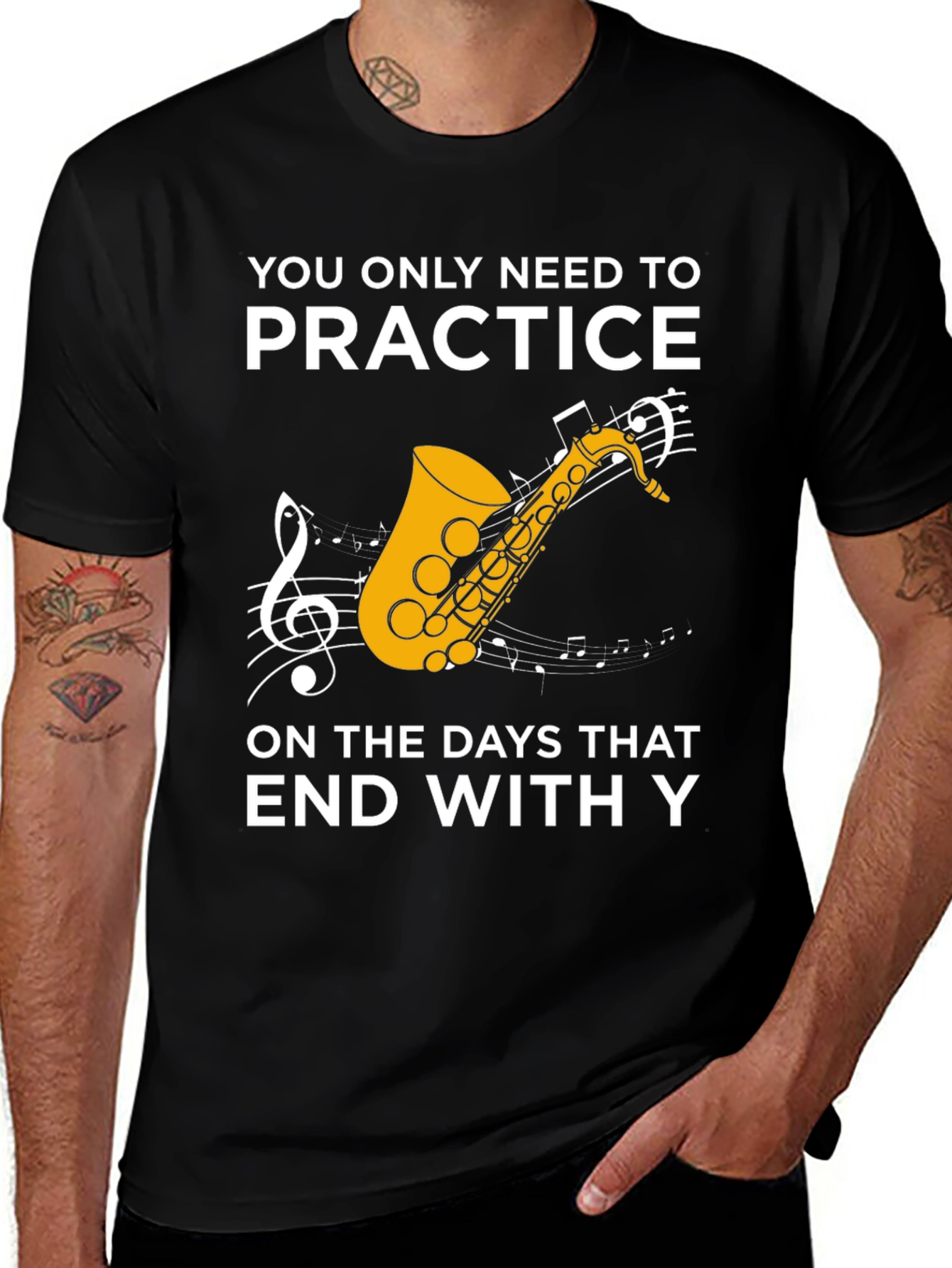 Practice Saxophone Humor T-Shirt
