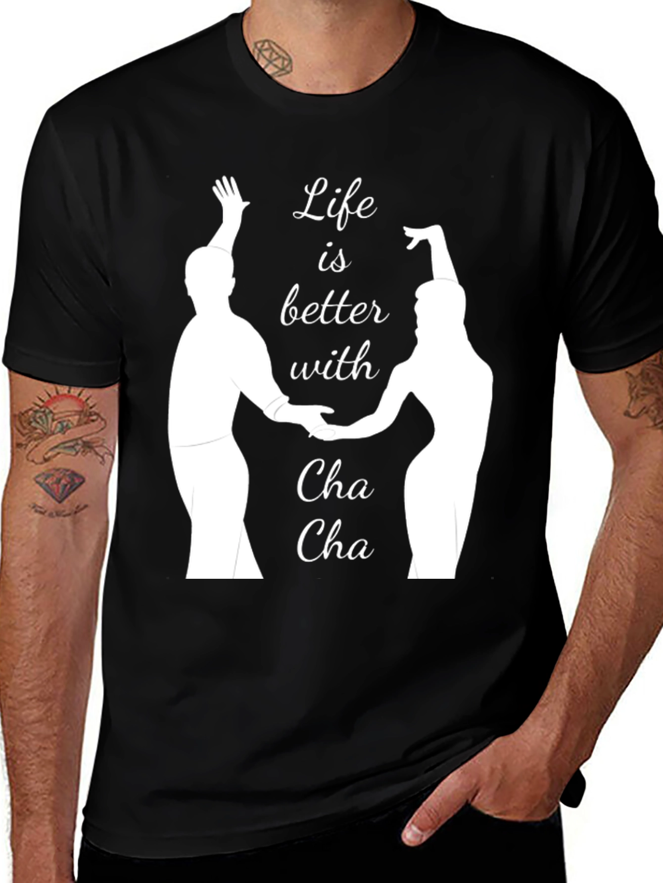 Variant 25 of Life is Better with Cha Cha T-Shirt