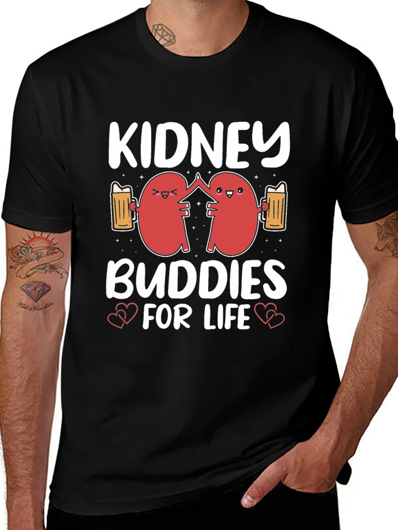 Variant 30 of Kidney Buddies for Life Graphic Tee