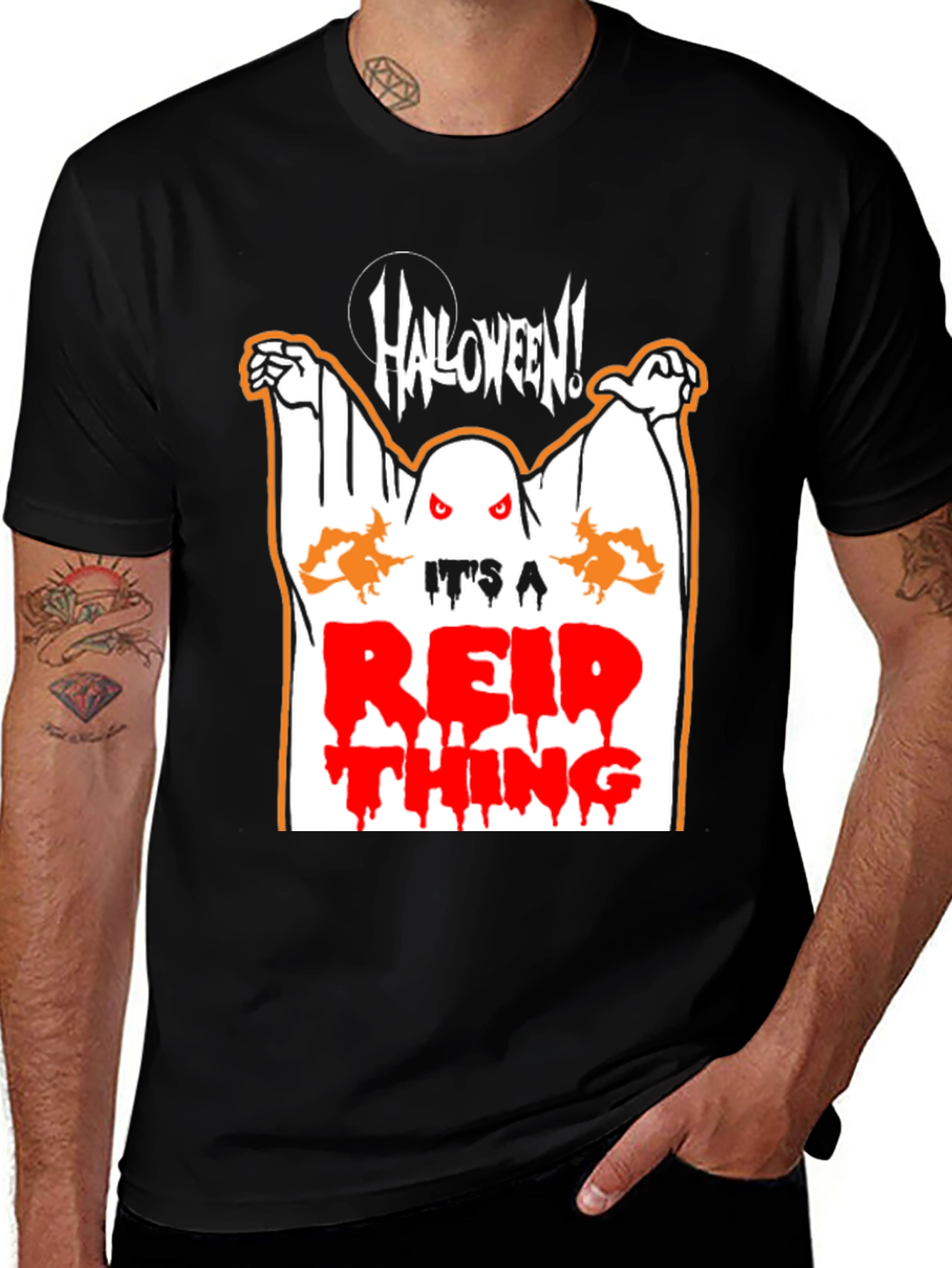 Halloween Reid Thing Graphic T-Shirt