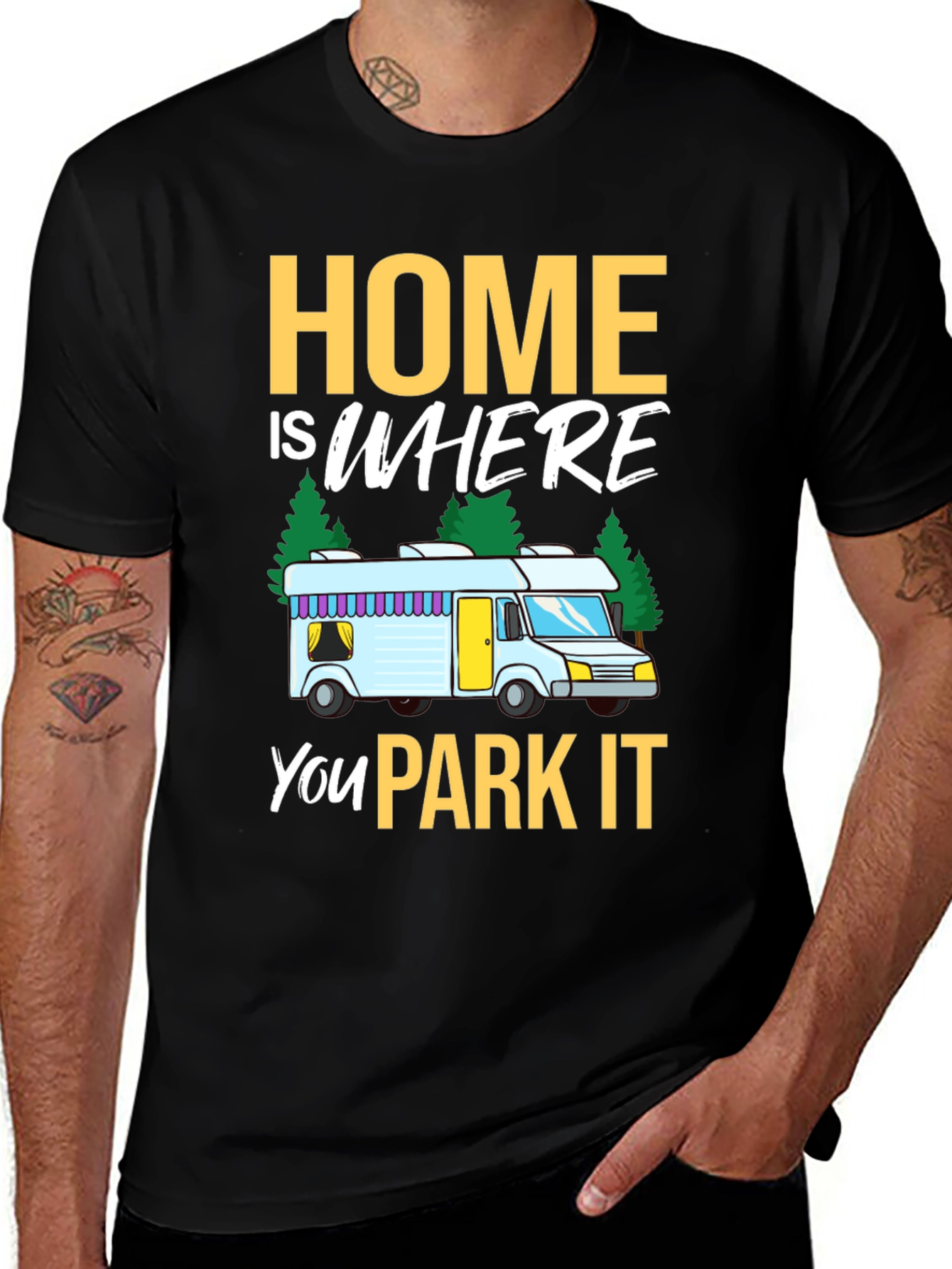 Home is Where You Park It RV T-Shirt