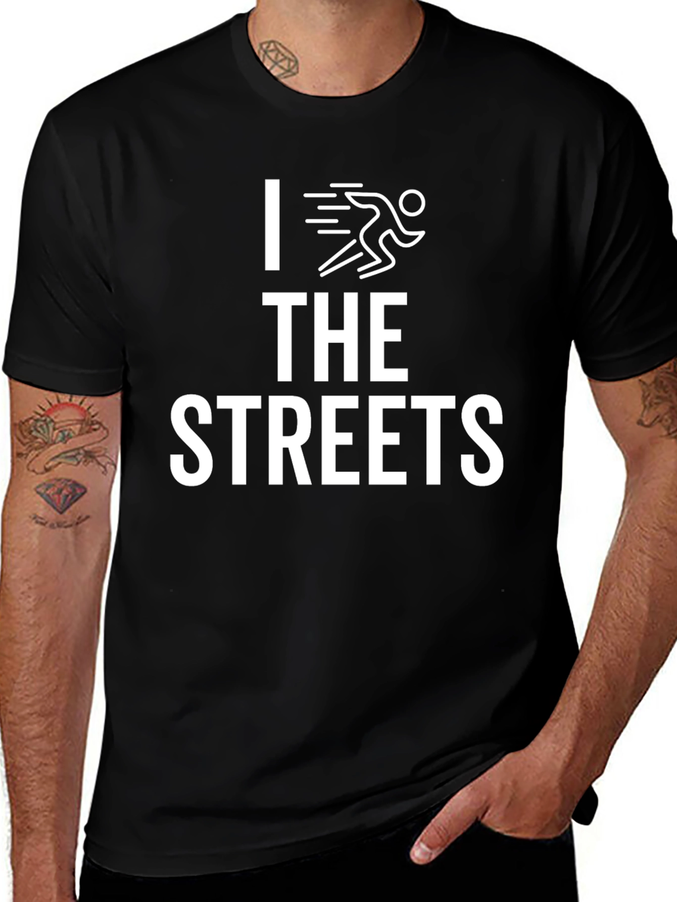 Variant 28 of I Run The Streets Graphic Tee
