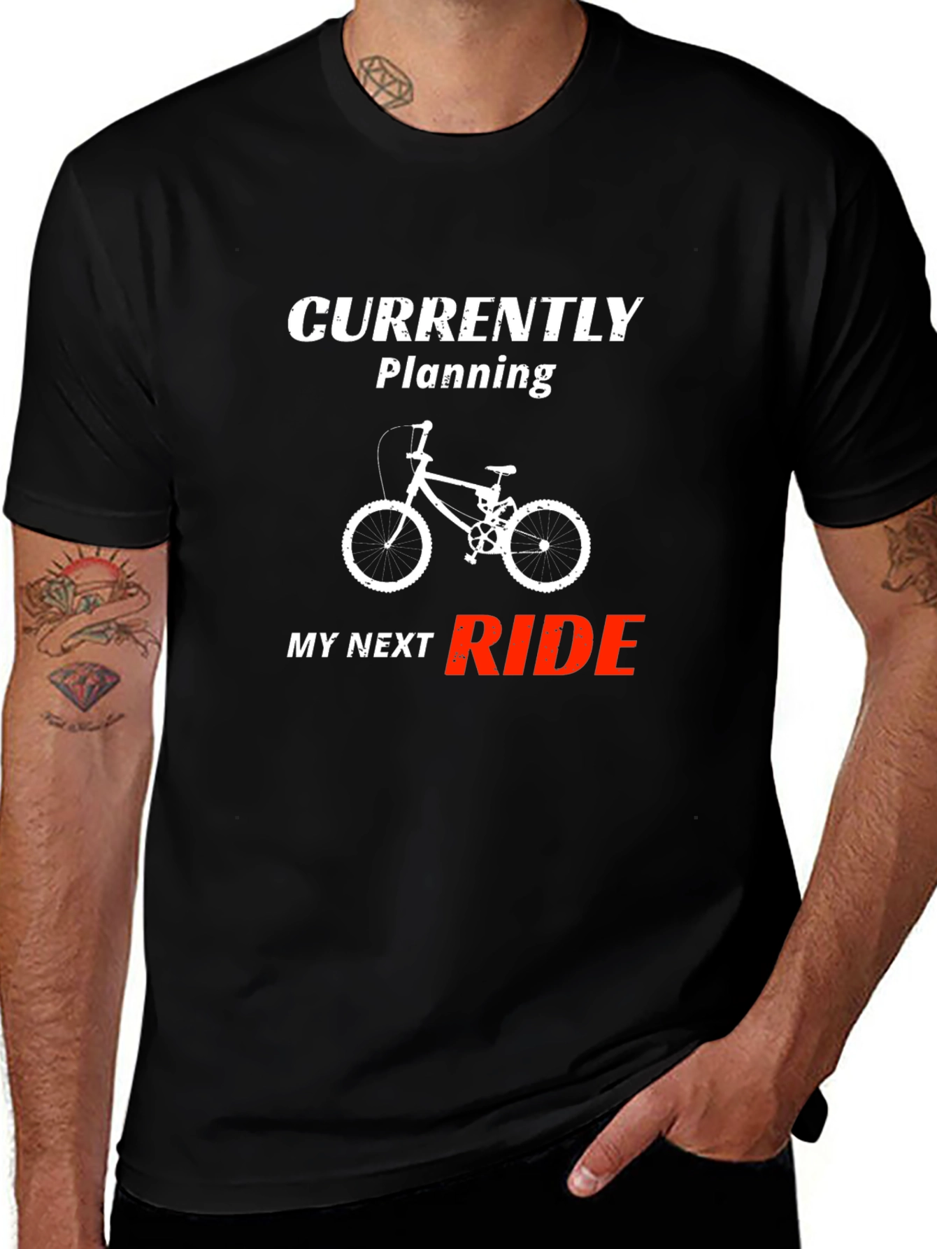 Variant 26 of Planning My Next Ride Graphic T-Shirt