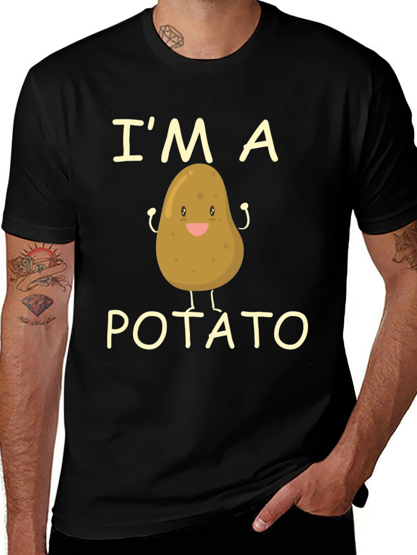 Variant 24 of I'm A Potato Funny Graphic T-Shirt