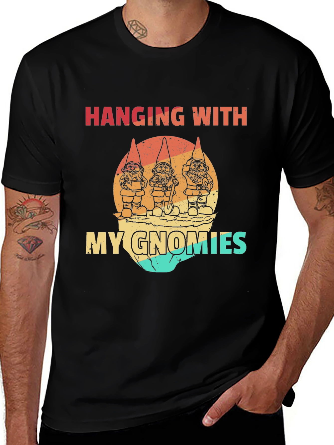 Variant 8 of Hanging With My Gnomies Graphic T-Shirt