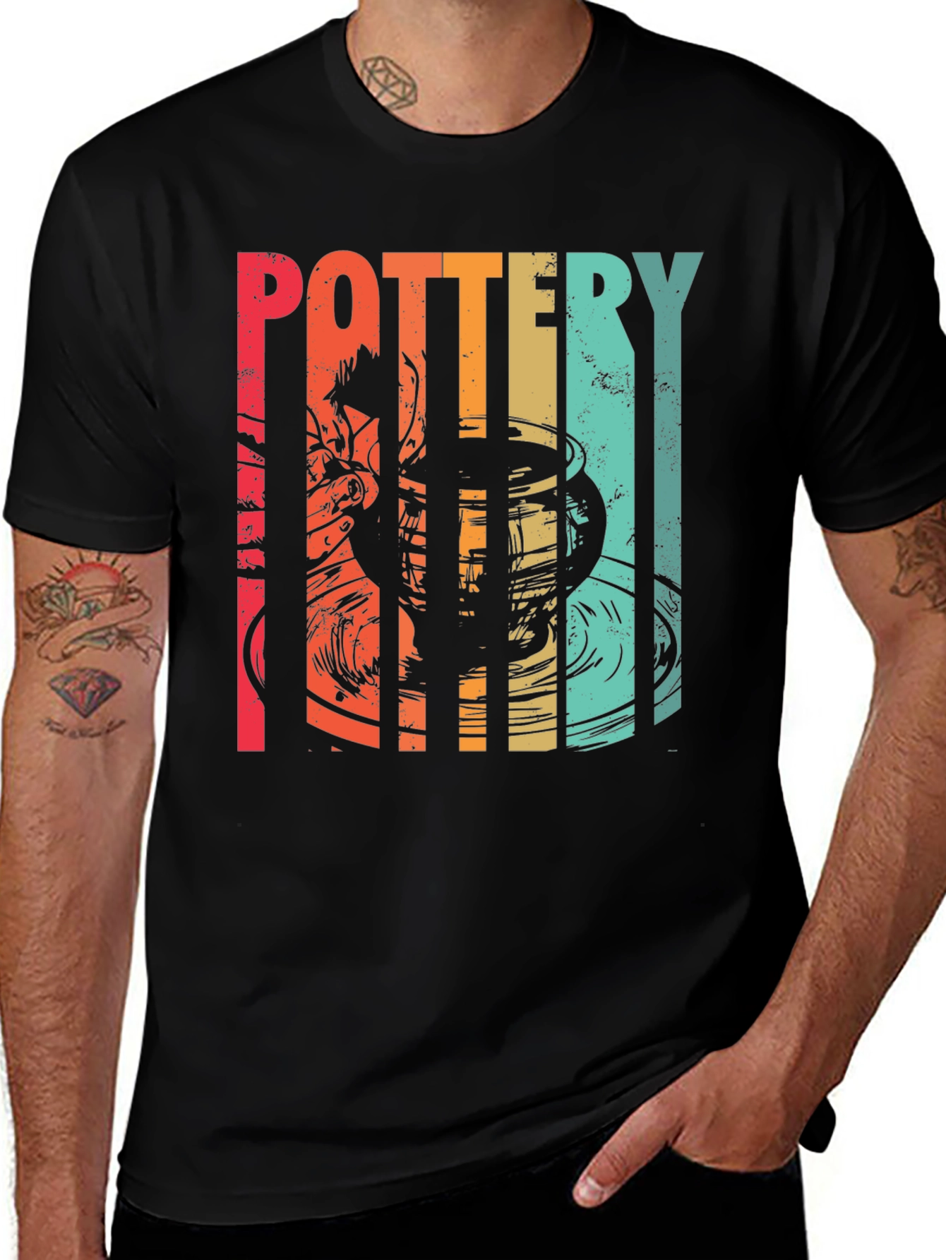 Variant 23 of Retro Pottery T-Shirt - Vintage Style Potter Tee
