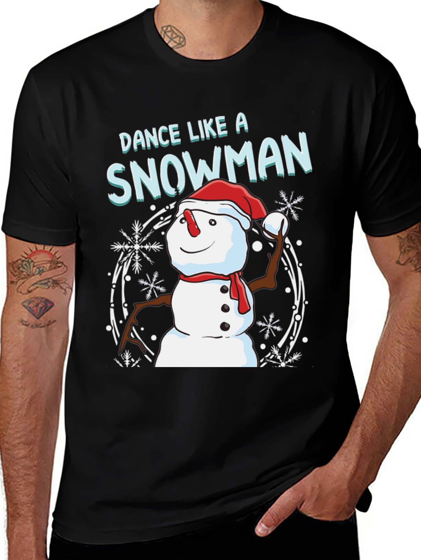Dance Like a Snowman Graphic Tee