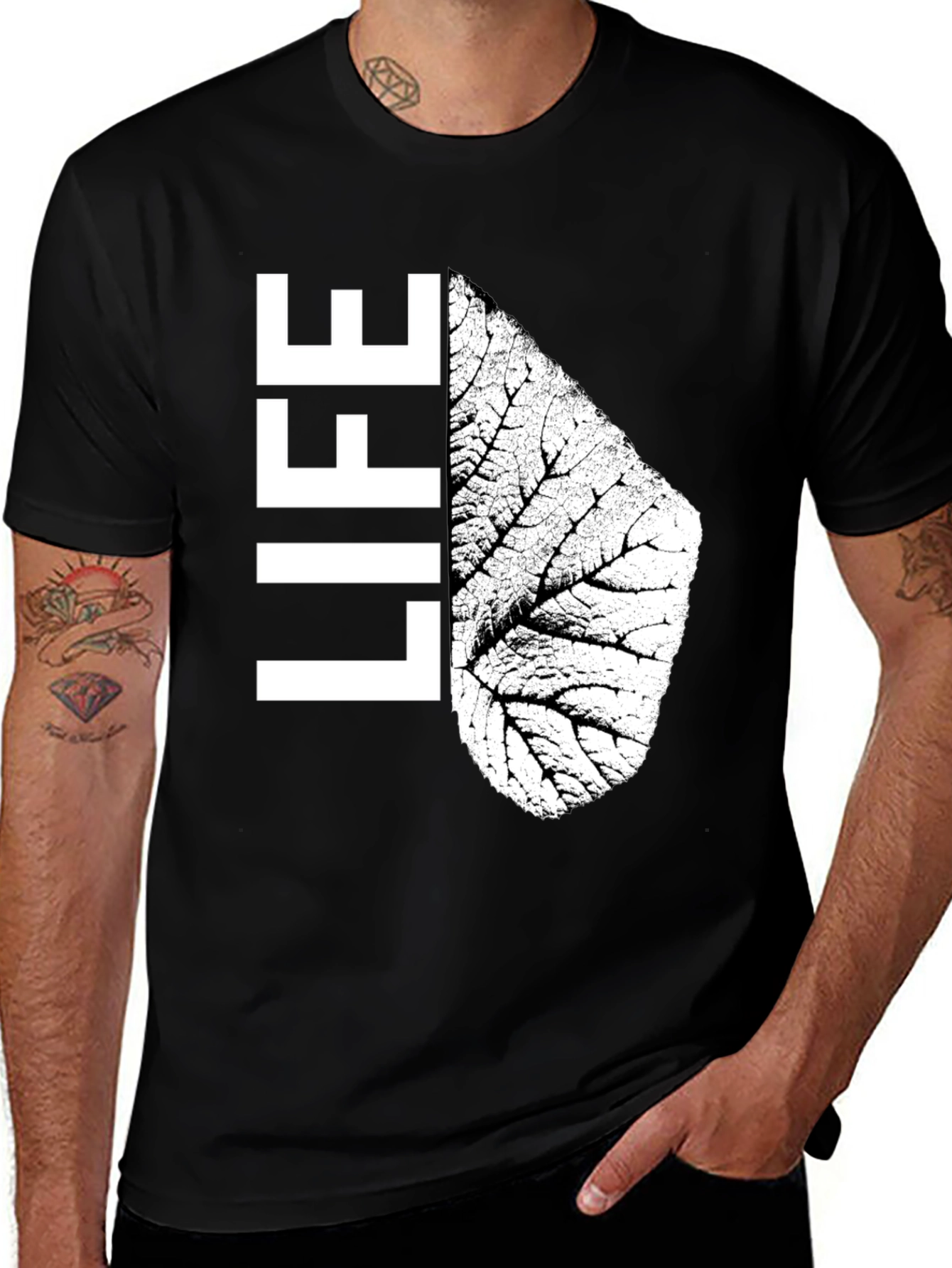 Life Tree Black T-Shirt
