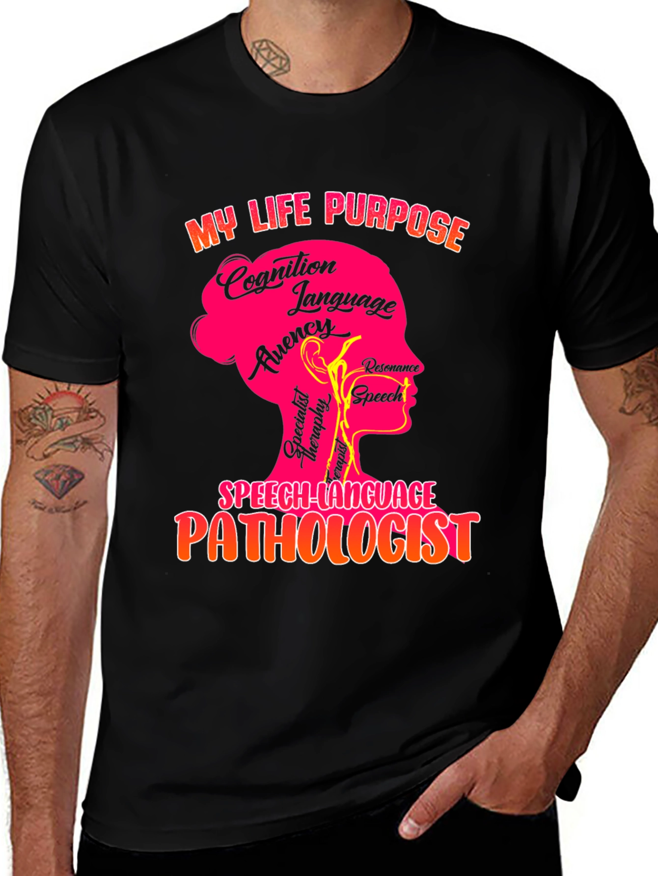 Speech Pathologist Tee - My Life Purpose T-Shirt