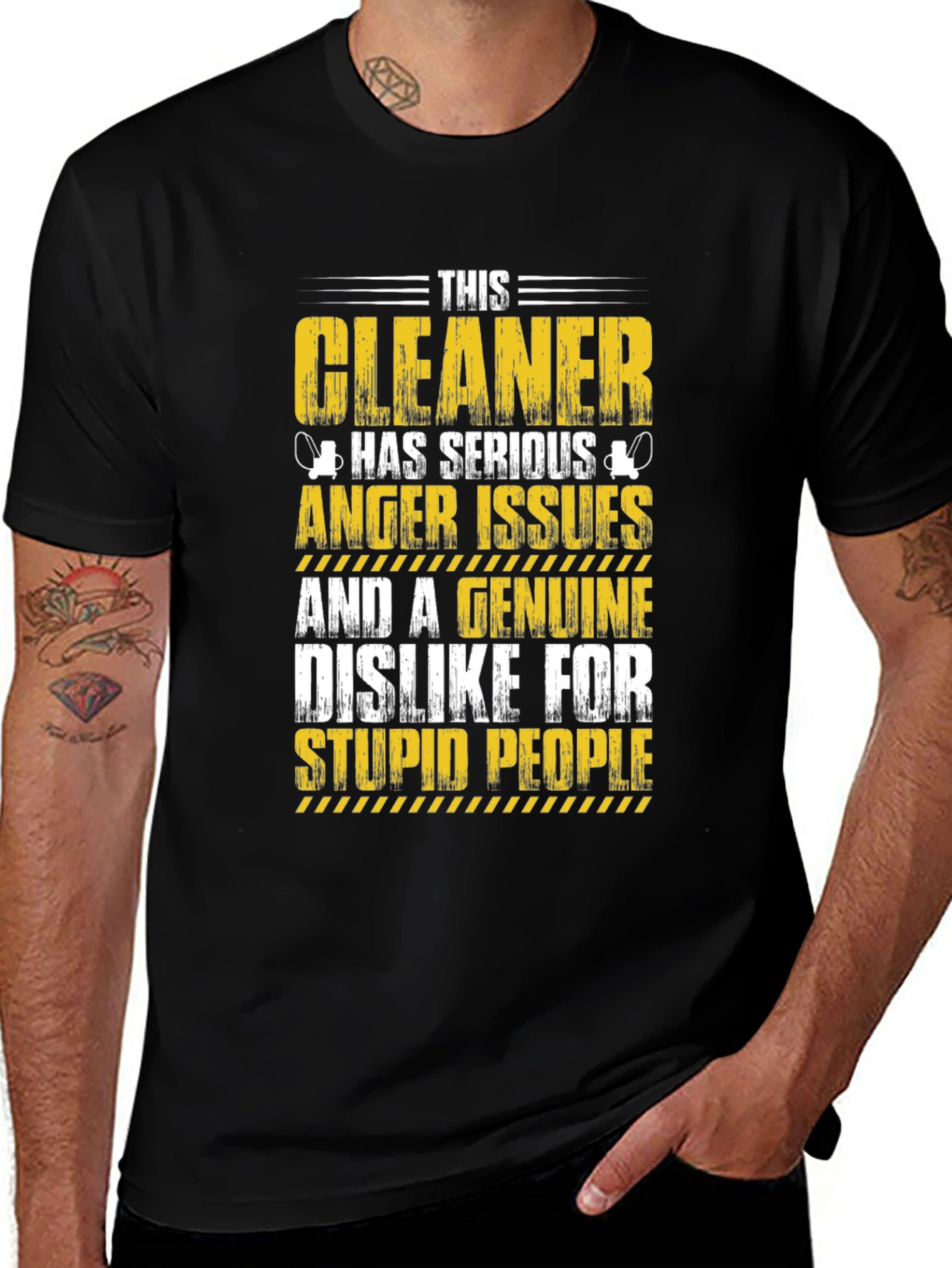 Variant 3 of Cleaner Anger Issues Graphic Tee