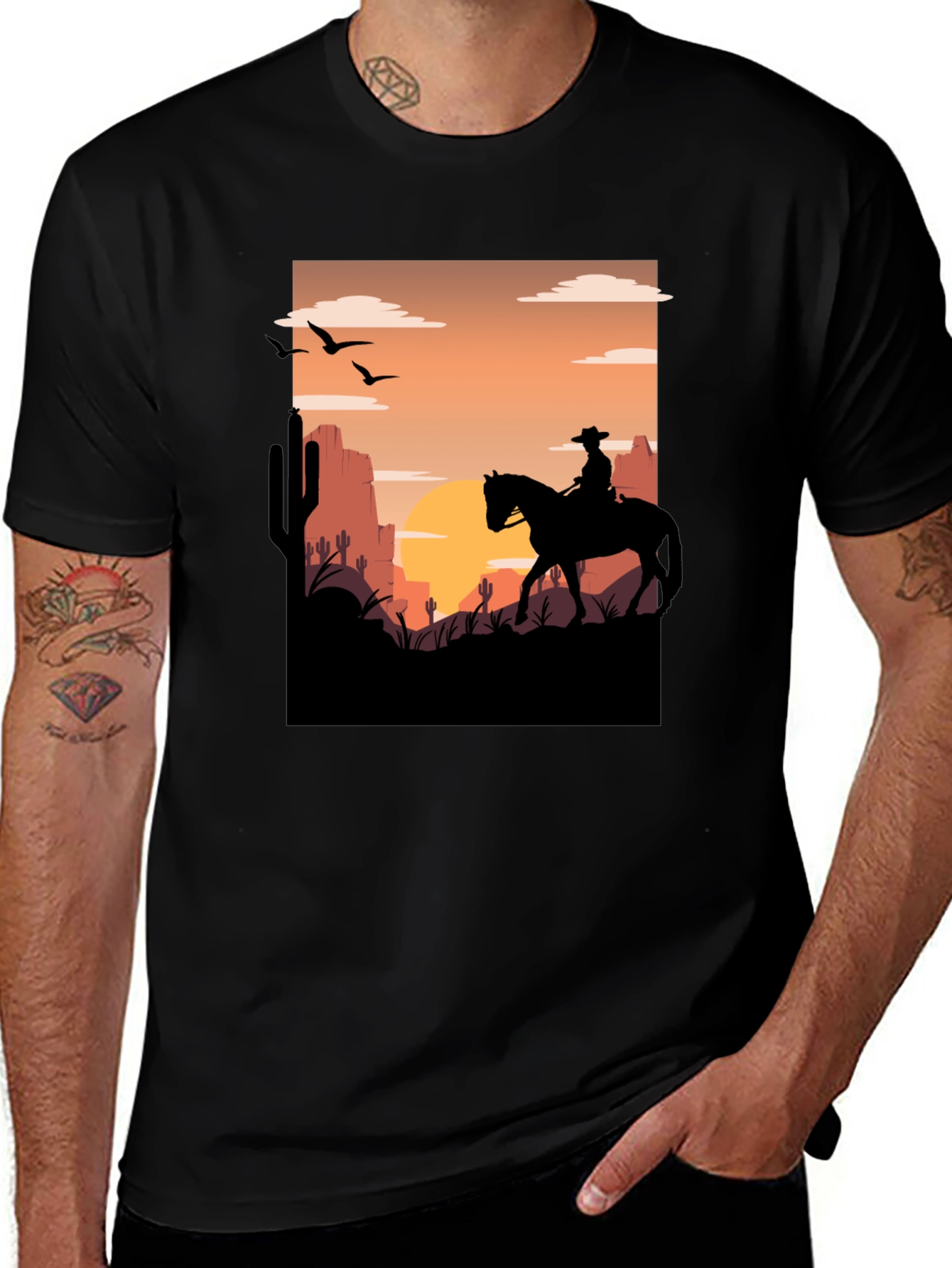 Variant 23 of Sunset Rider Graphic Tee