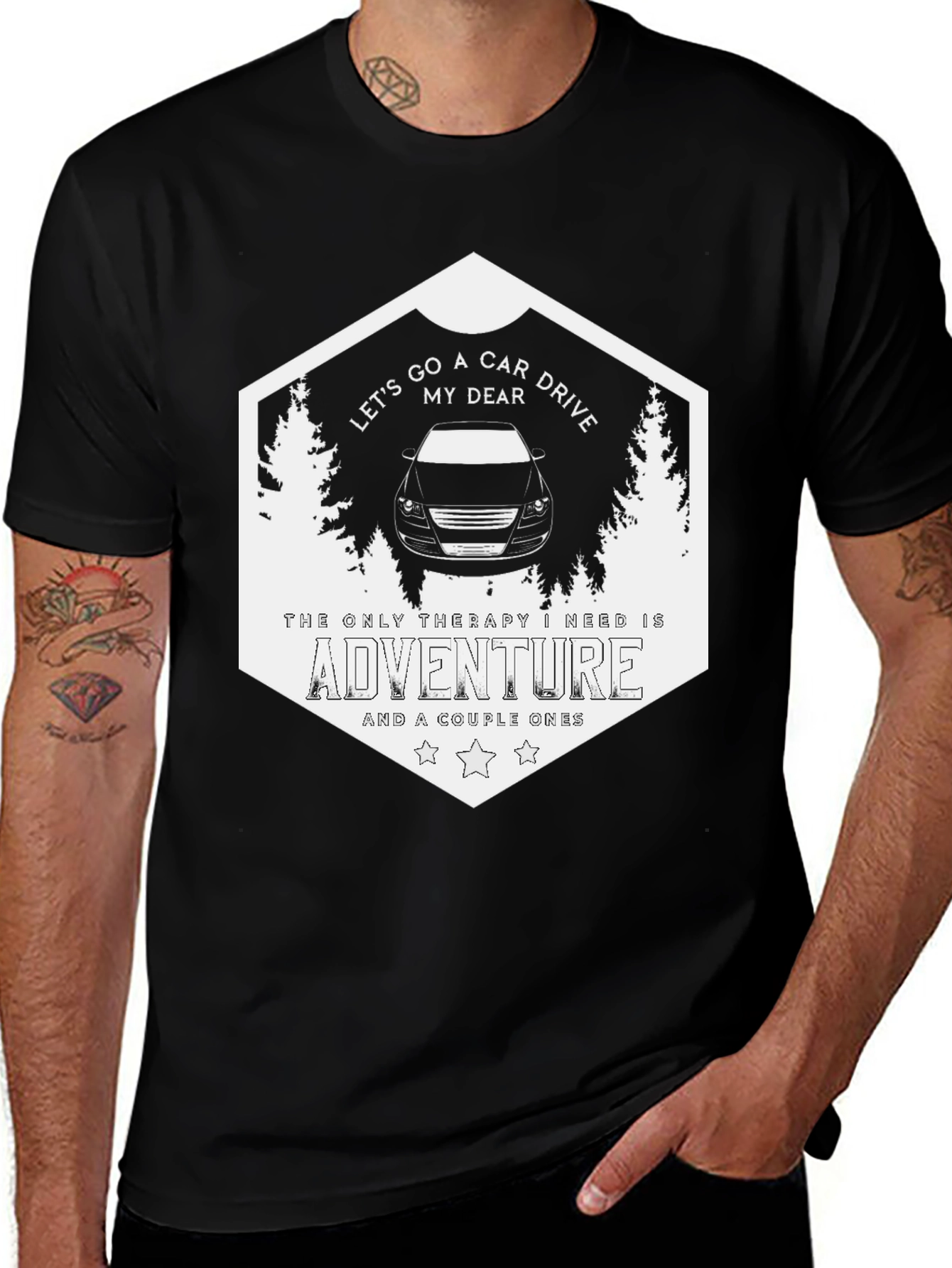 Variant 26 of Car Adventure T-Shirt - Road Trip Ready!