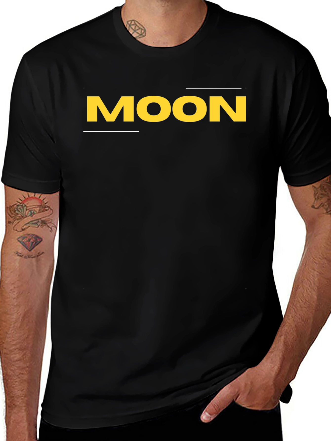 Variant 29 of Black MOON Graphic Tee