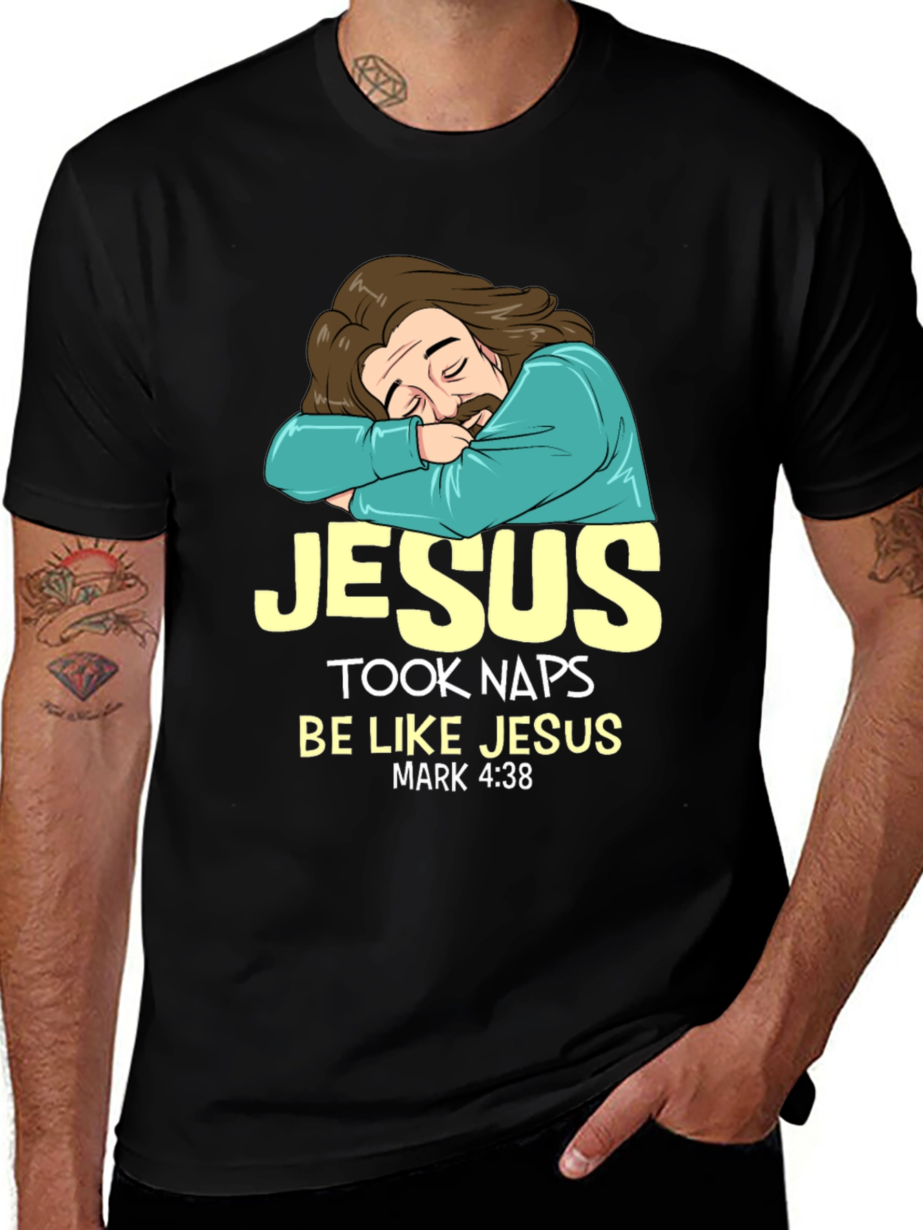 Jesus Took Naps T-Shirt - Be Like Jesus - Comfort & Style