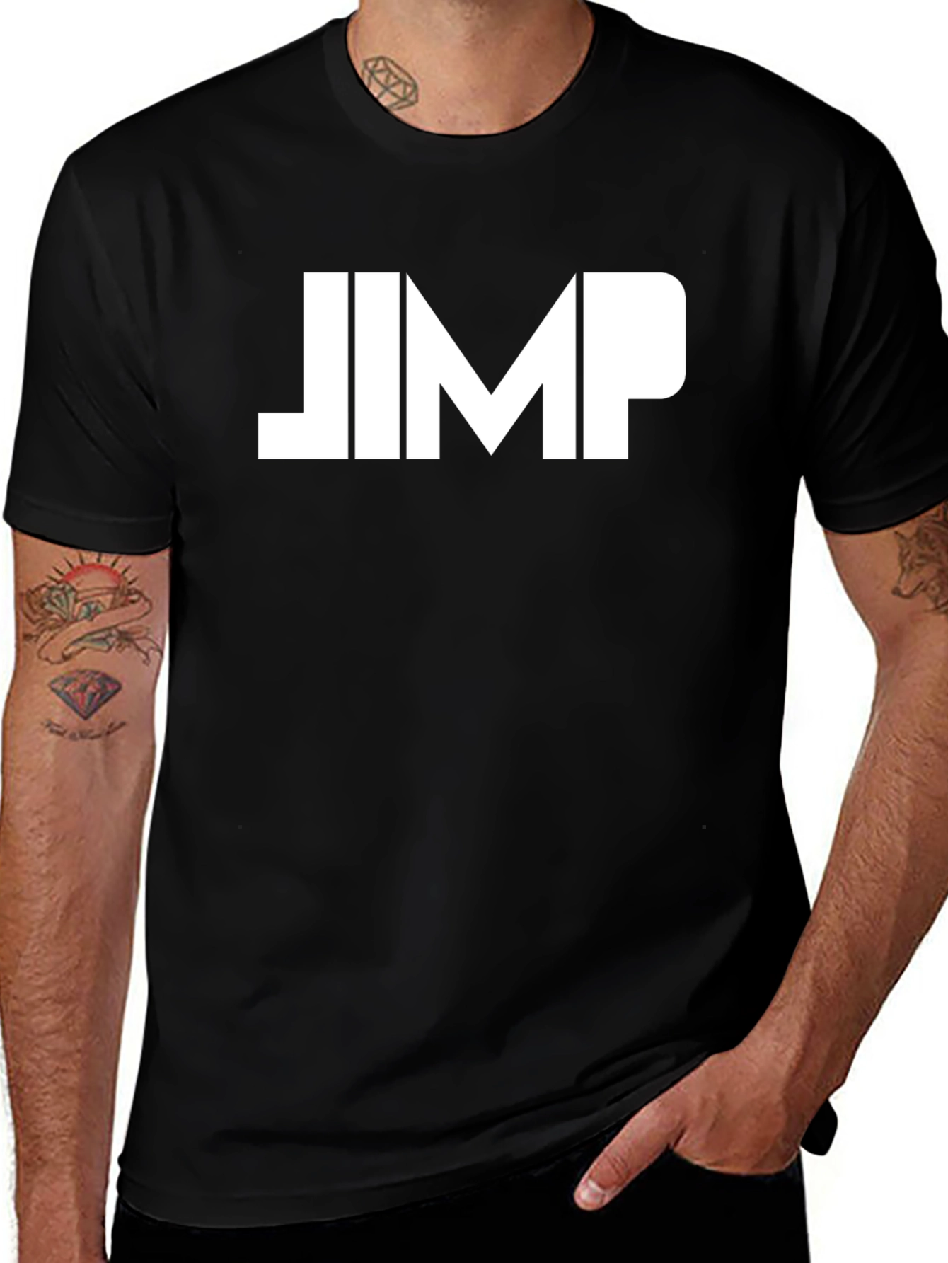 Variant 3 of JIMP Graphic Tee - Classic Black