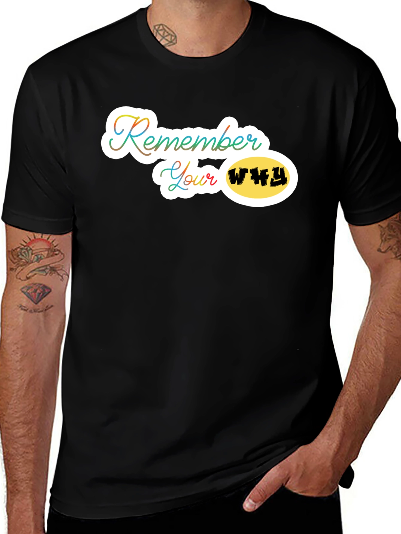 Variant 4 of Remember Your Why Graphic T-Shirt