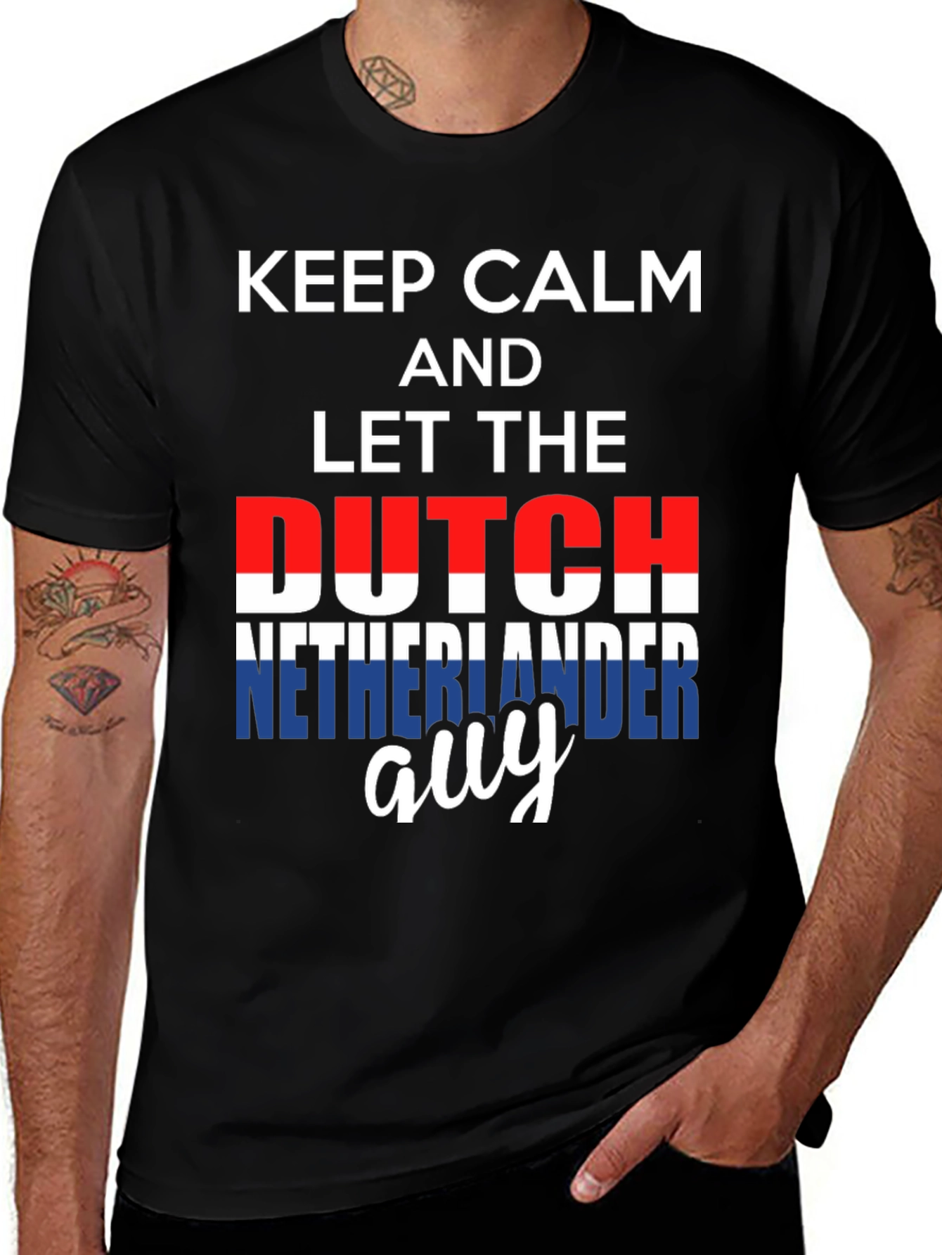 Keep Calm Dutch Guy T-Shirt