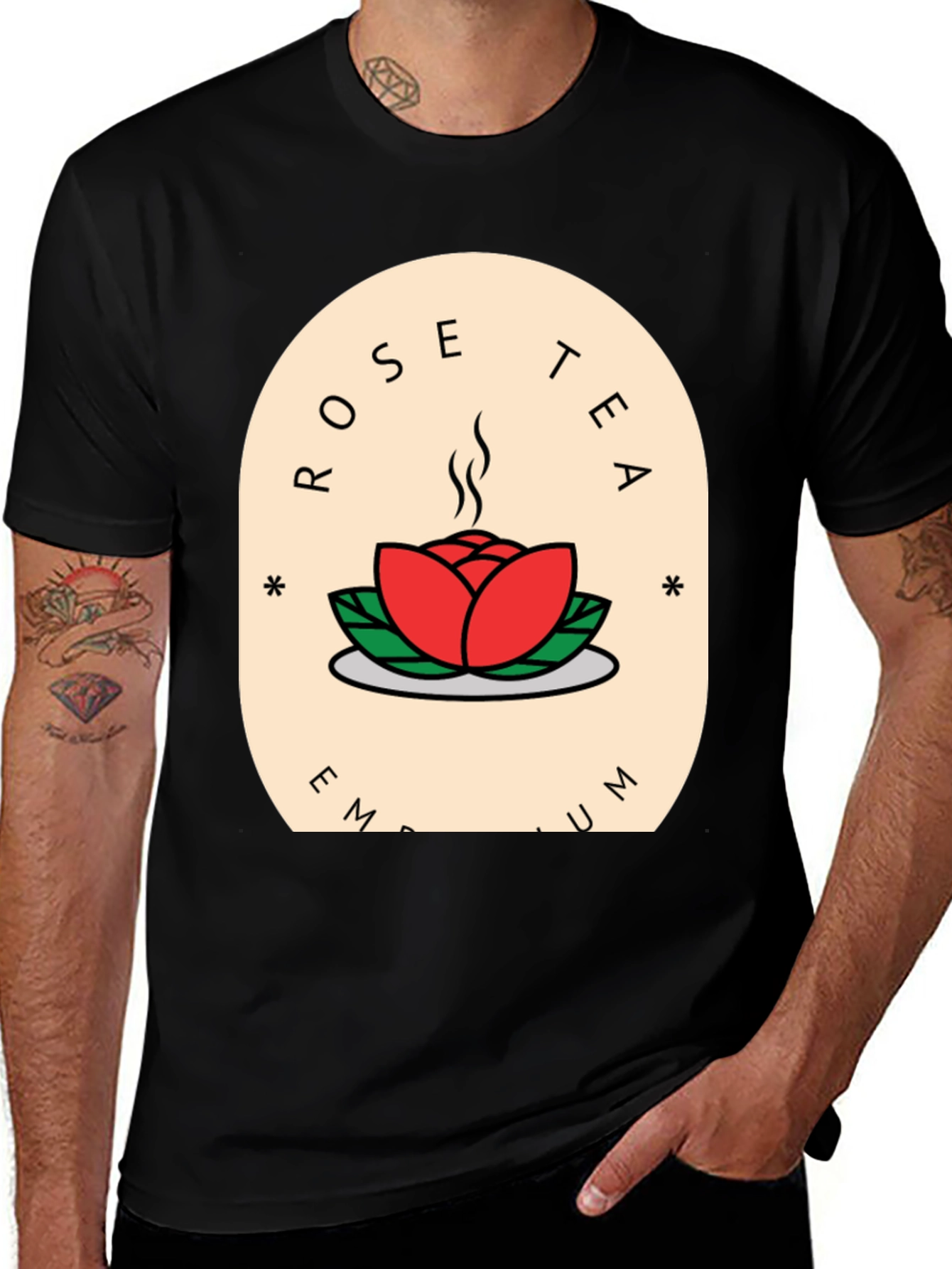 Variant 27 of Rose Tea Emporium Graphic T-Shirt