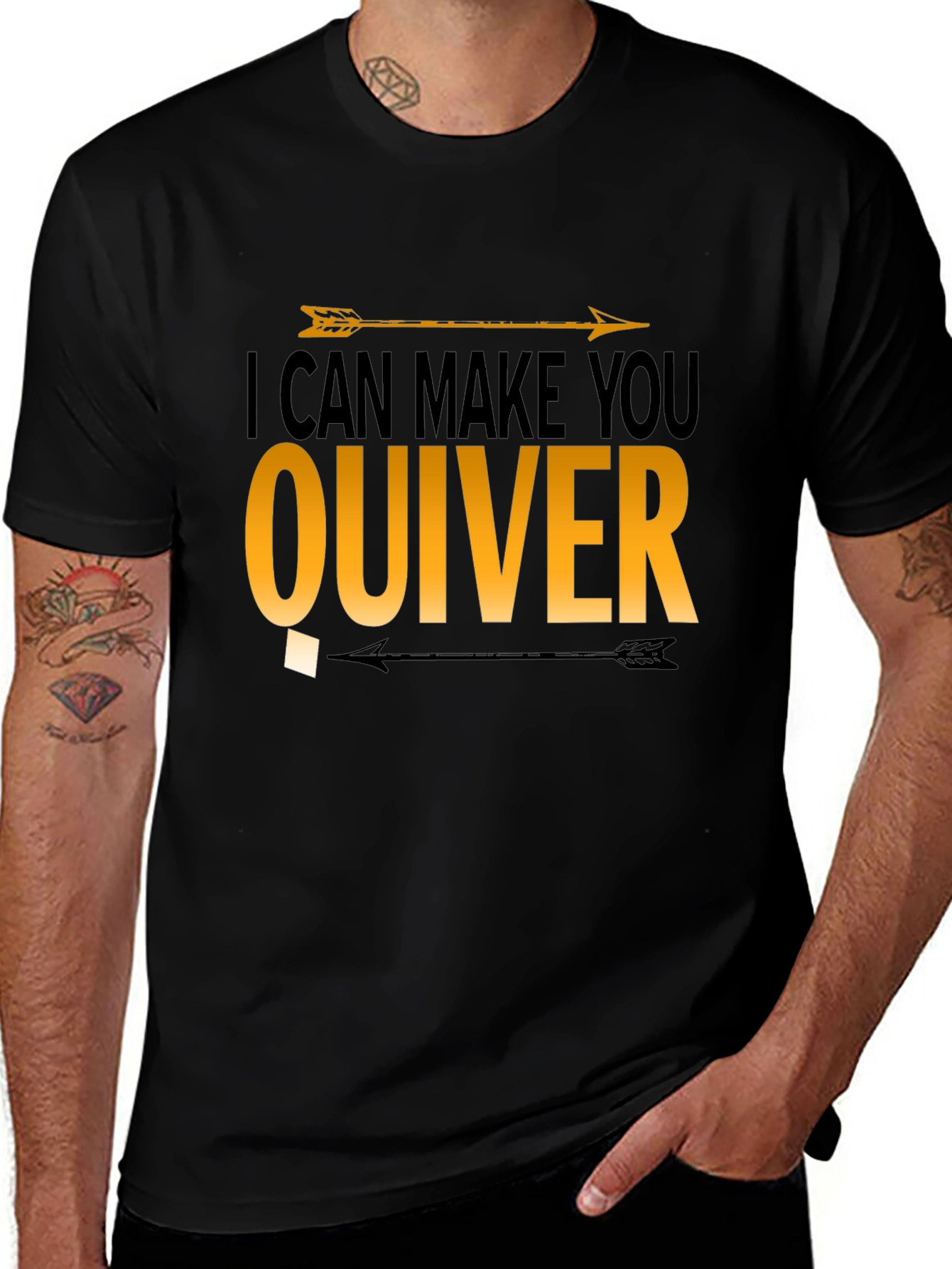 Variant 8 of I Can Make You Quiver Novelty T-Shirt