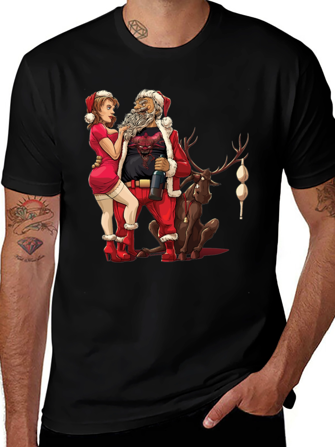 Funny Santa T-Shirt