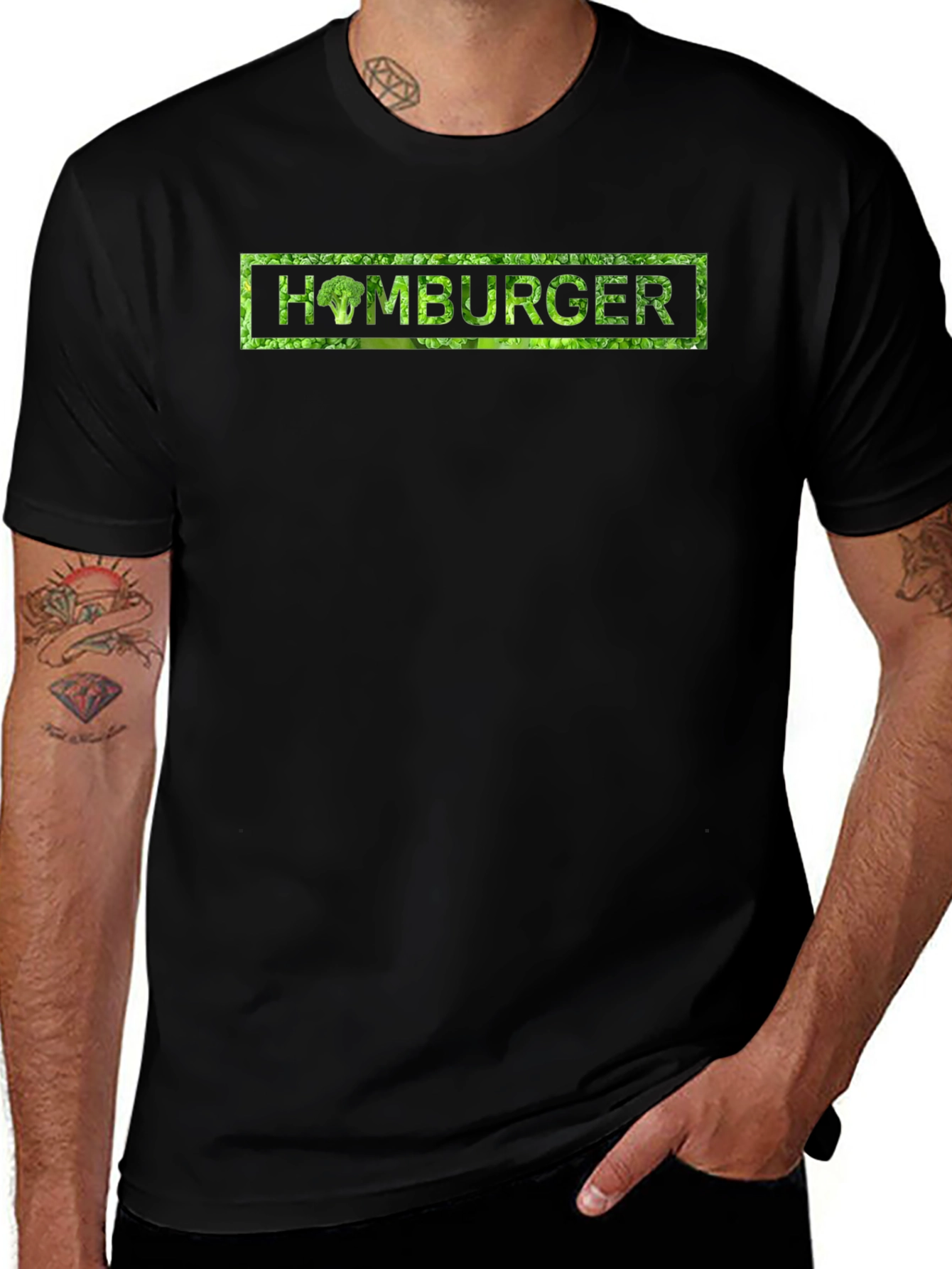 Variant 17 of Homburger Broccoli Graphic T-Shirt