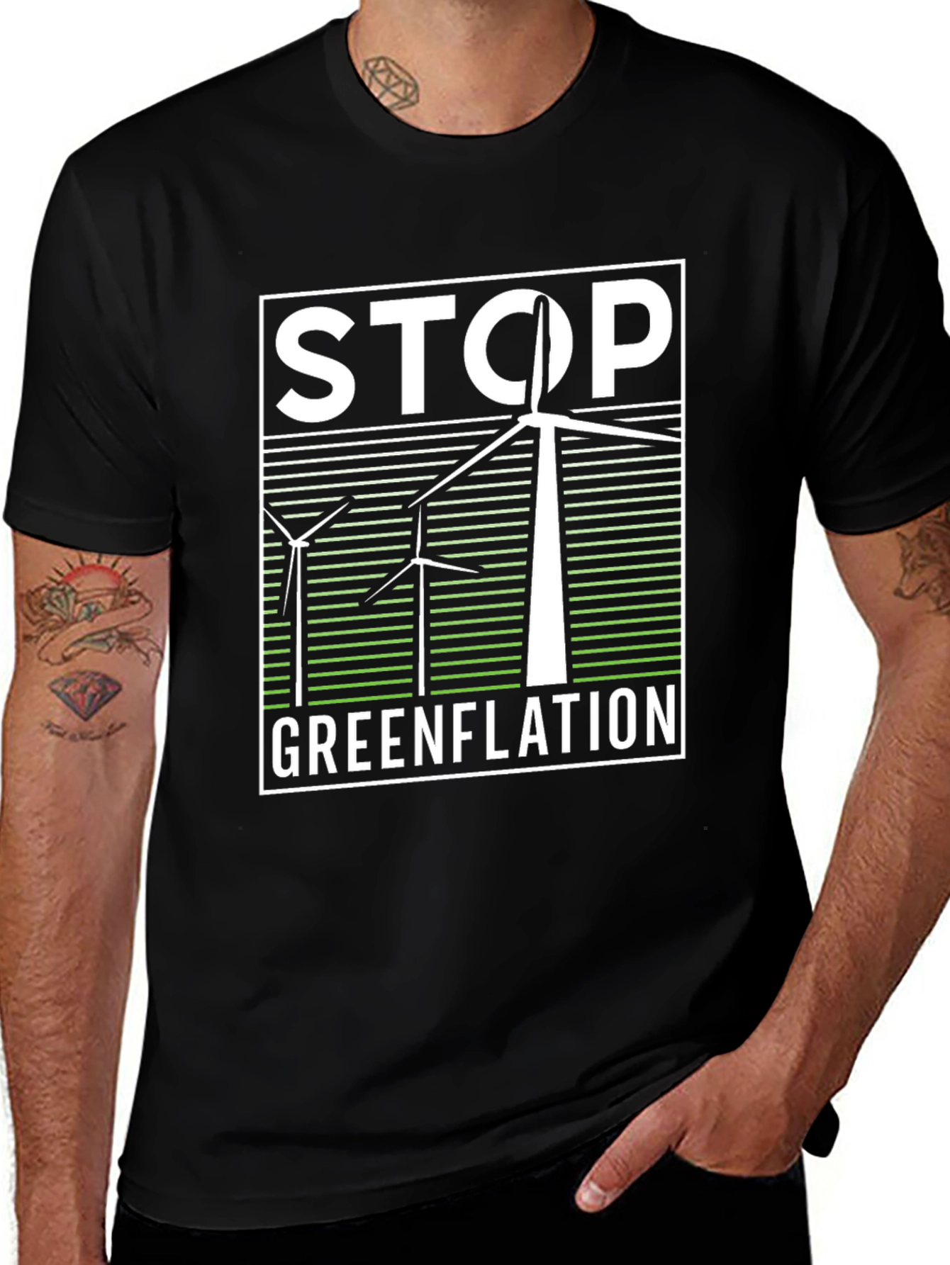 Variant 20 of Stop Greenflation T-Shirt