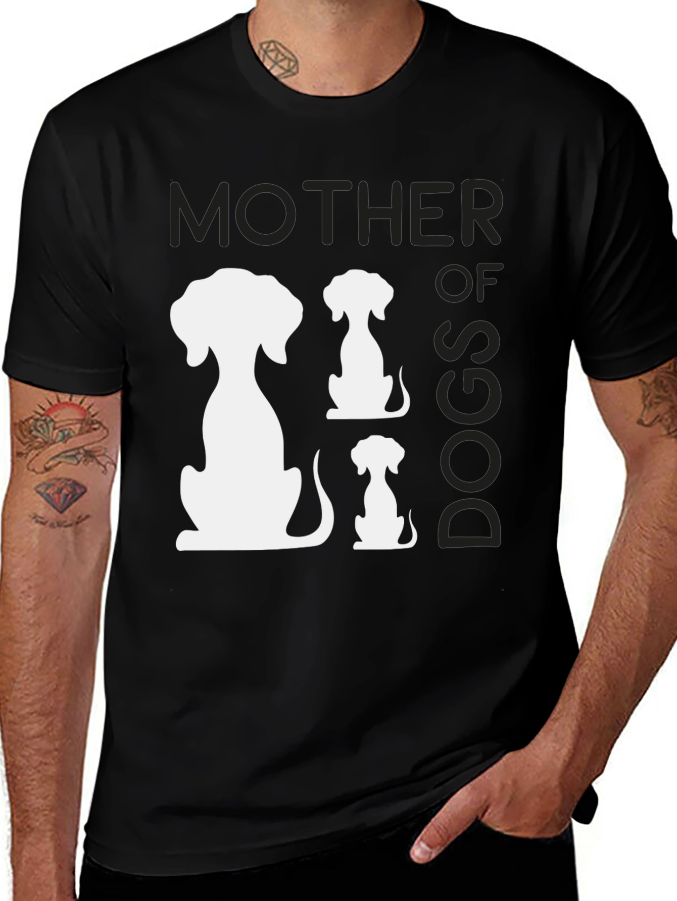Variant 25 of Mother of Dogs Graphic Tee - Unisex