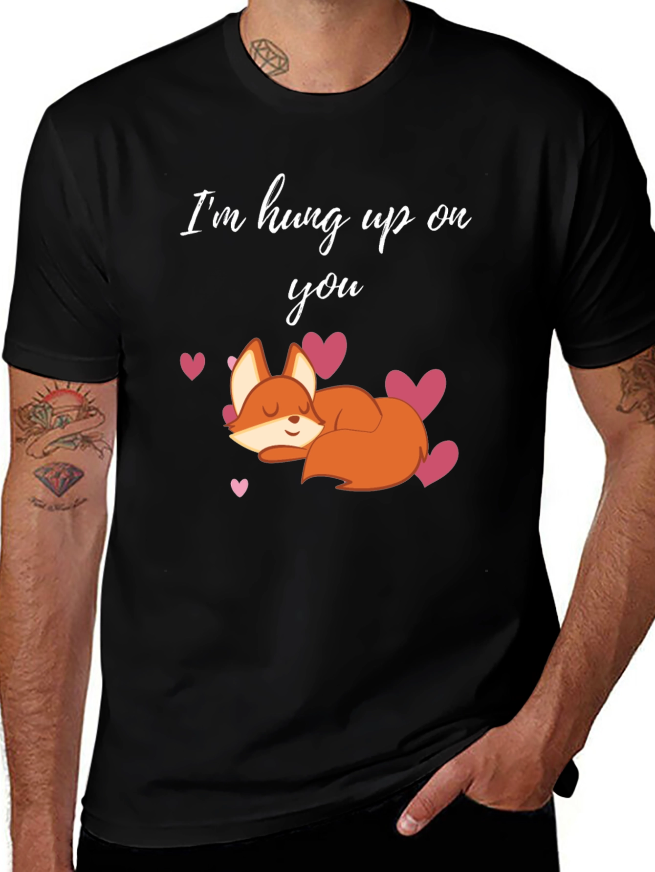 Variant 23 of I'm Hung Up On You Fox Valentine's Day T-Shirt