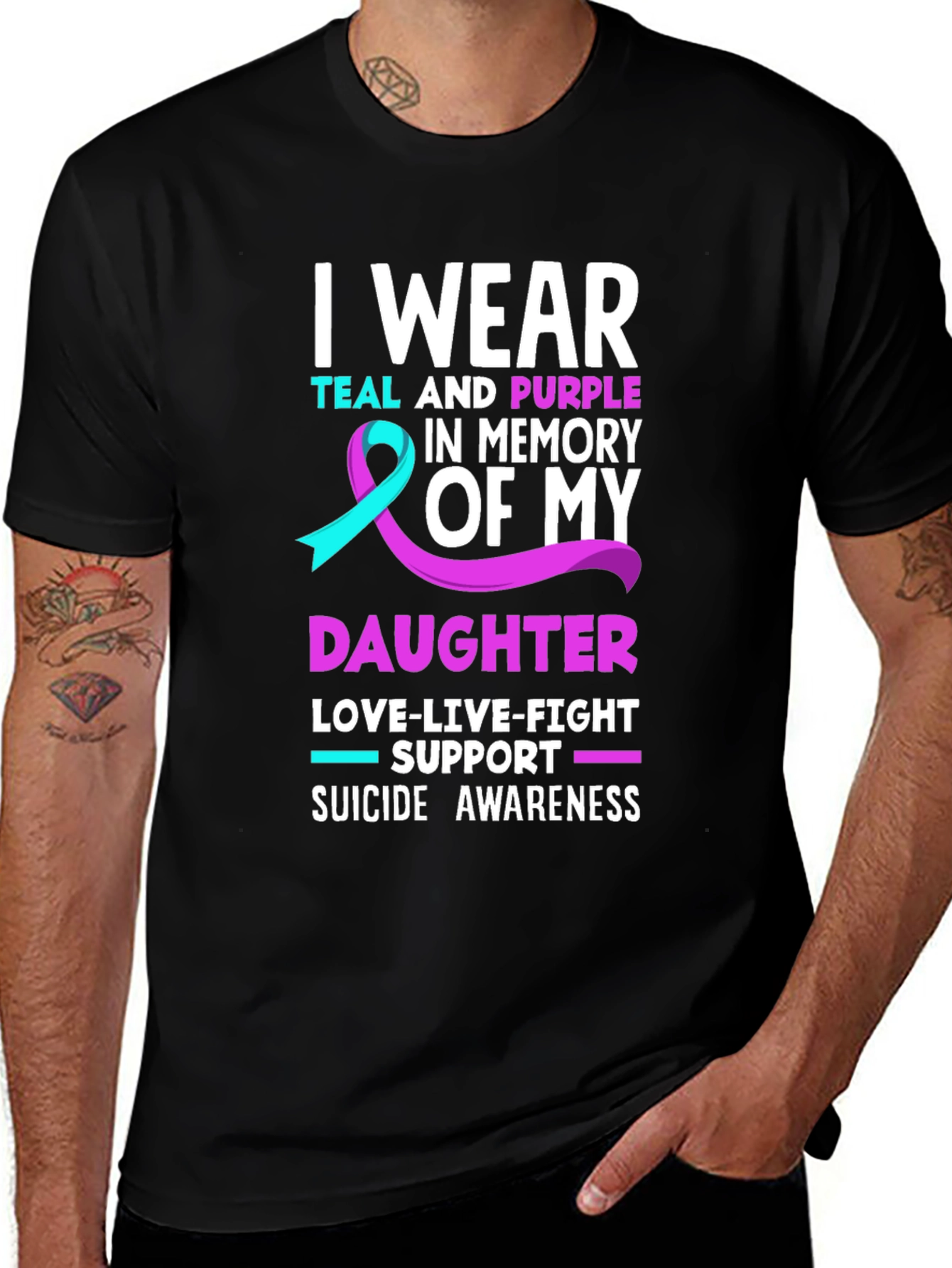 Suicide Awareness Daughter T-Shirt