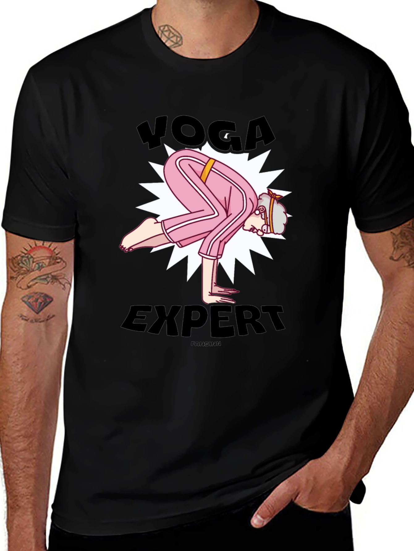 Variant 24 of Yoga Expert Graphic Tee