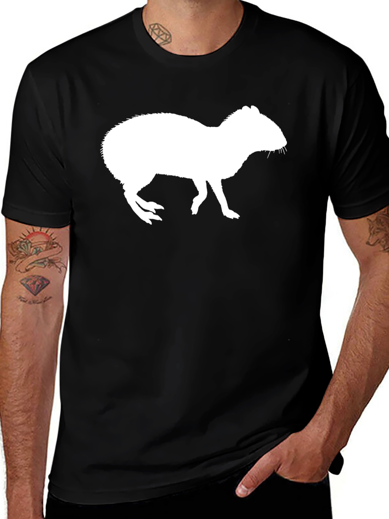 Capybara Graphic Tee - Animal Lover T-Shirt