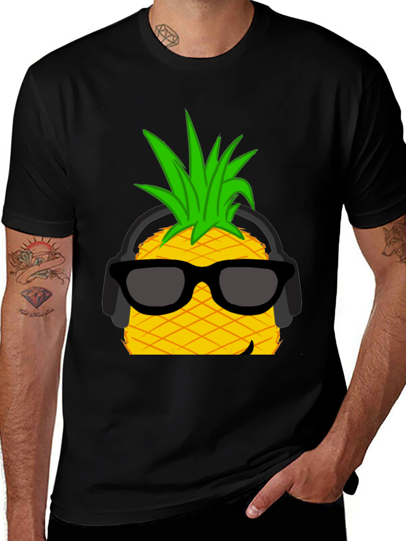 Cool Pineapple T-Shirt - Summer Vibes