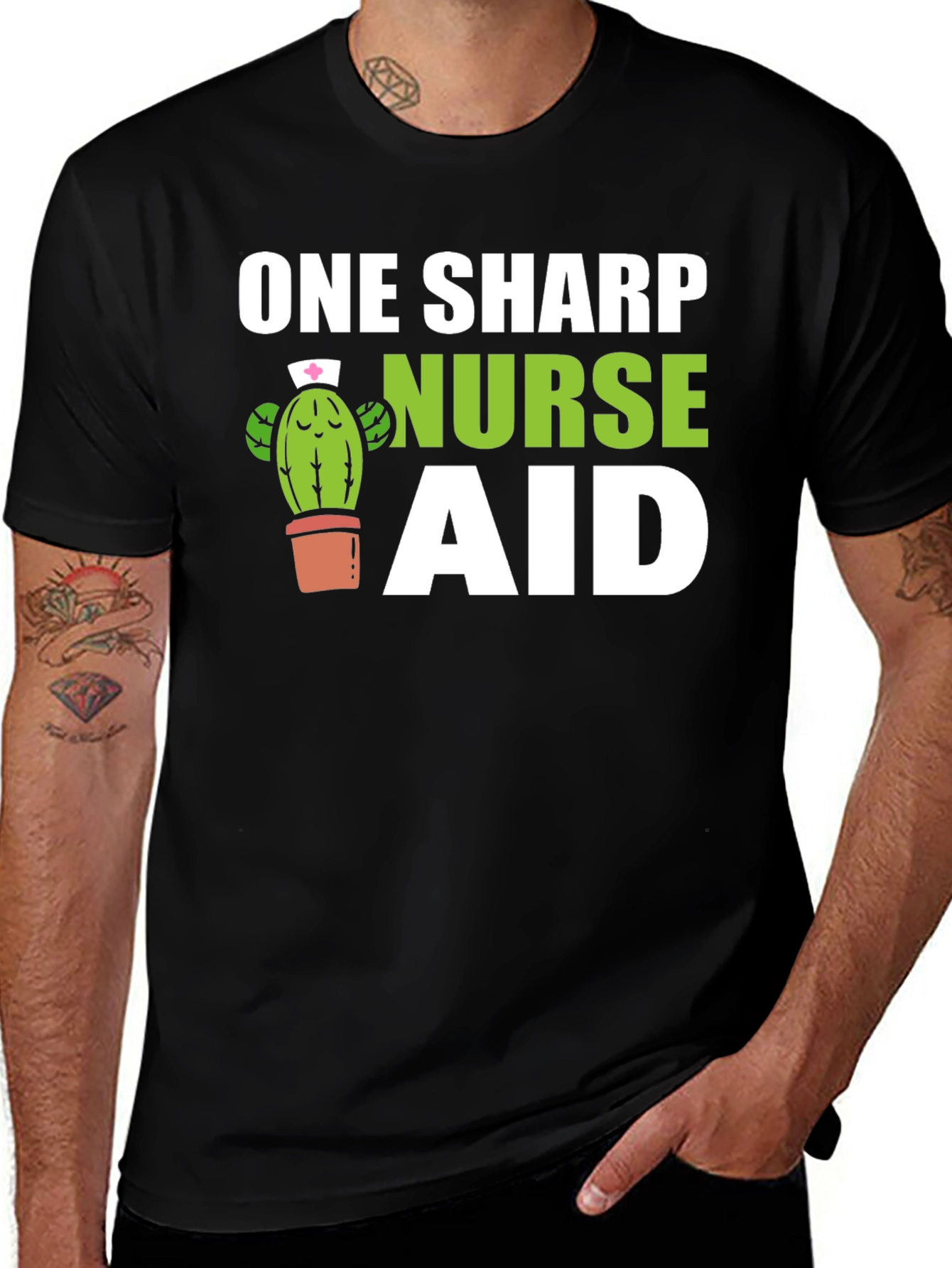 Variant 28 of One Sharp Nurse Aid T-Shirt