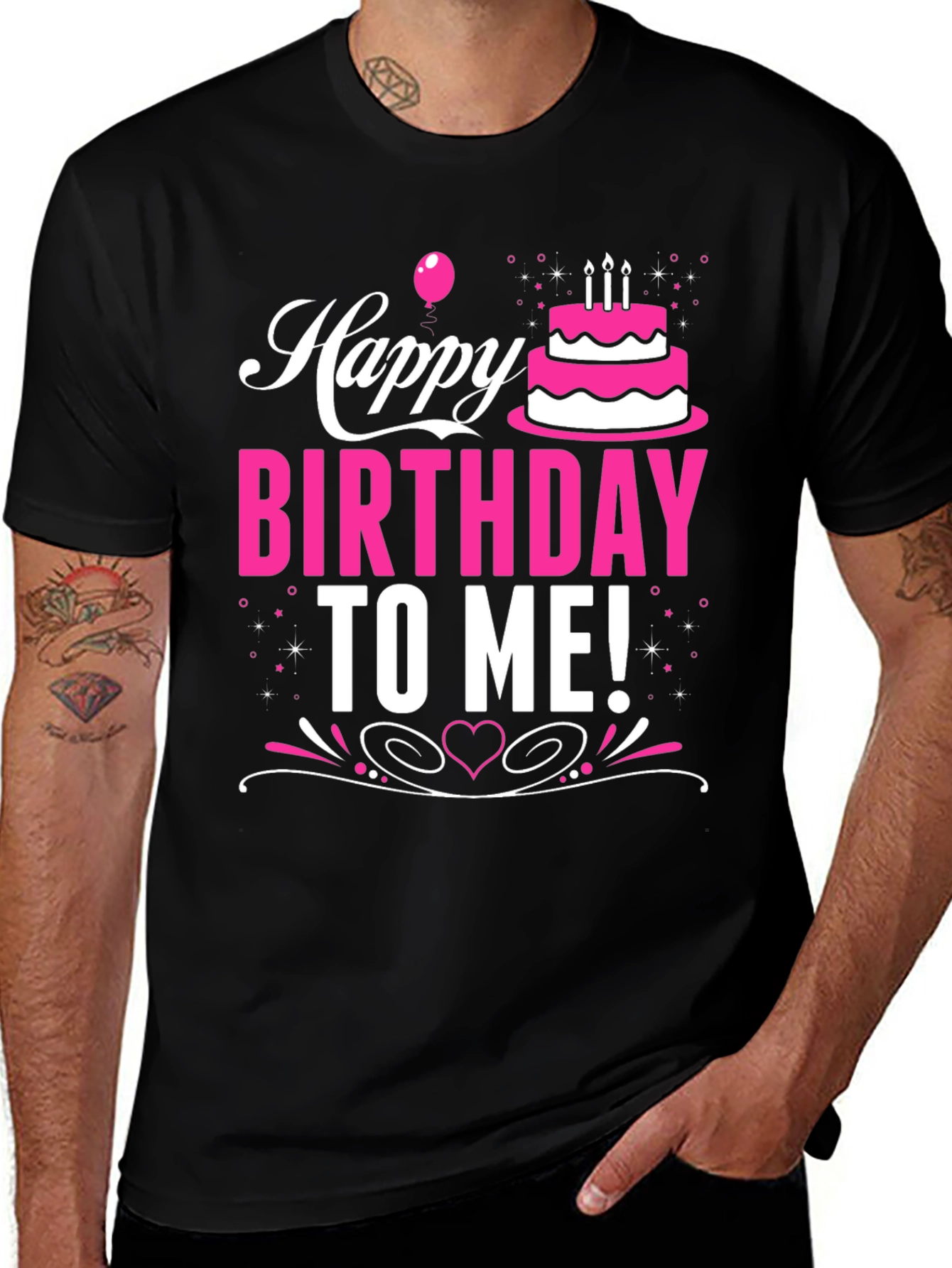 Variant 22 of Happy Birthday To Me! Graphic T-Shirt