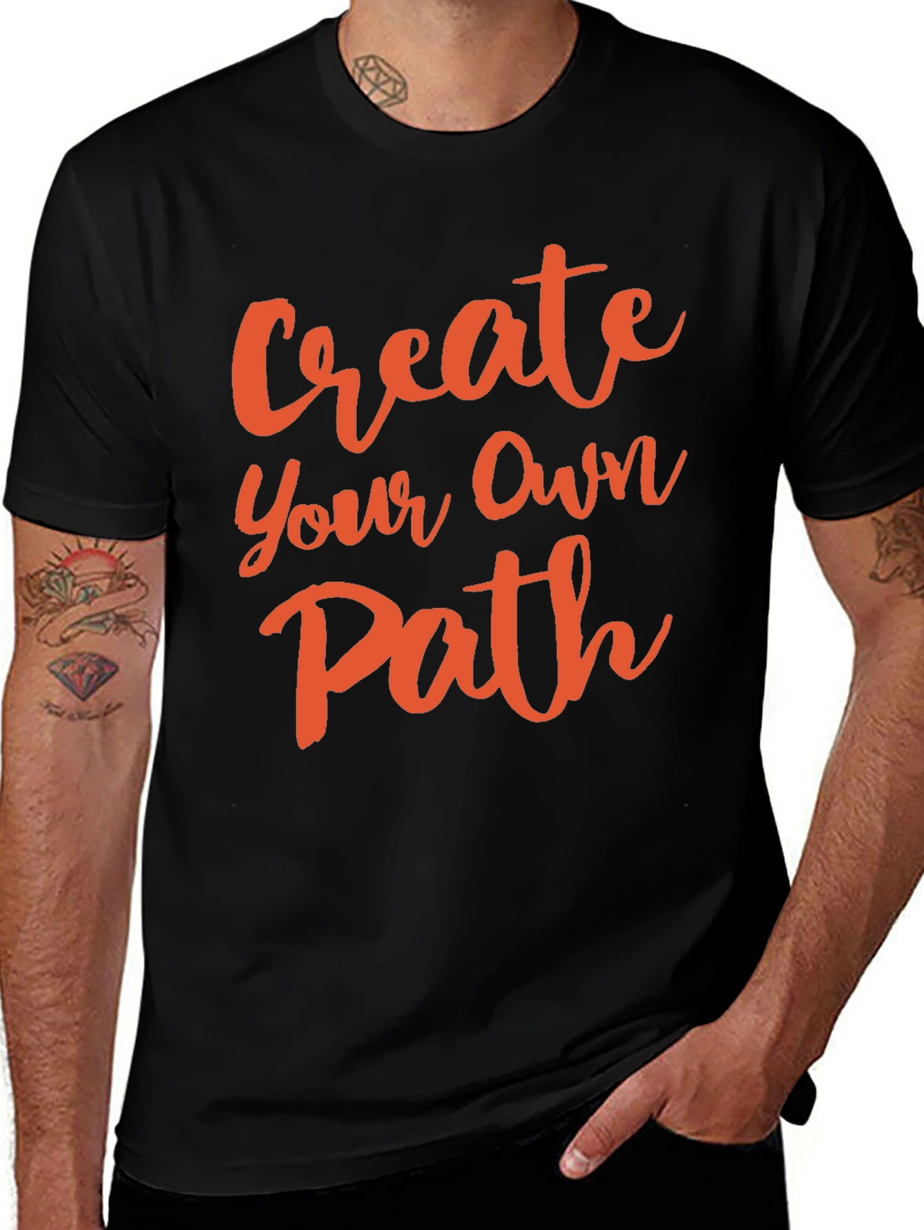 Variant 17 of Create Your Own Path Graphic T-Shirt