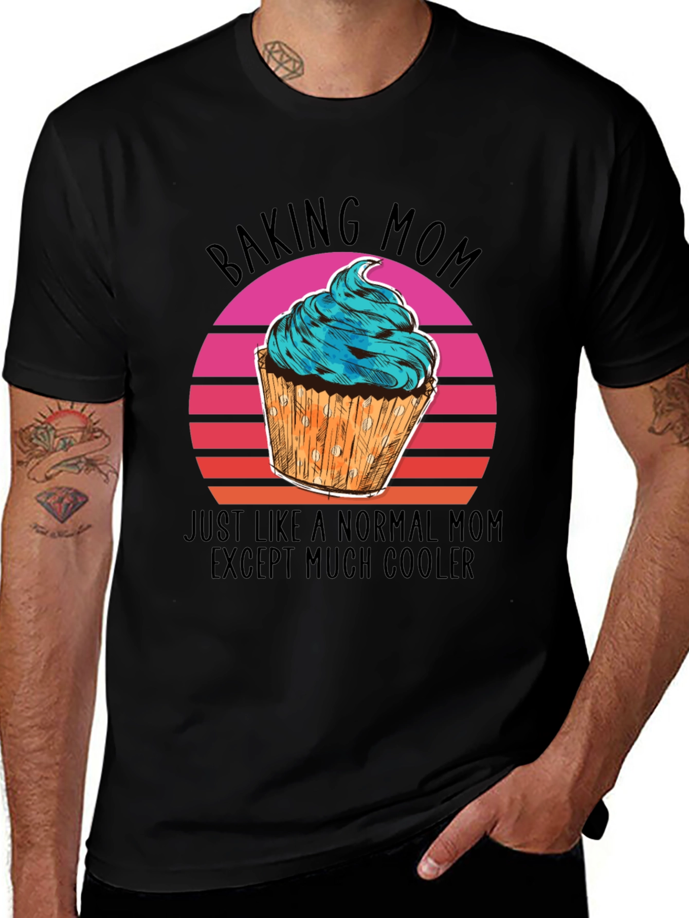 Variant 14 of Baking Mom T-Shirt - Cool Mom Edition!