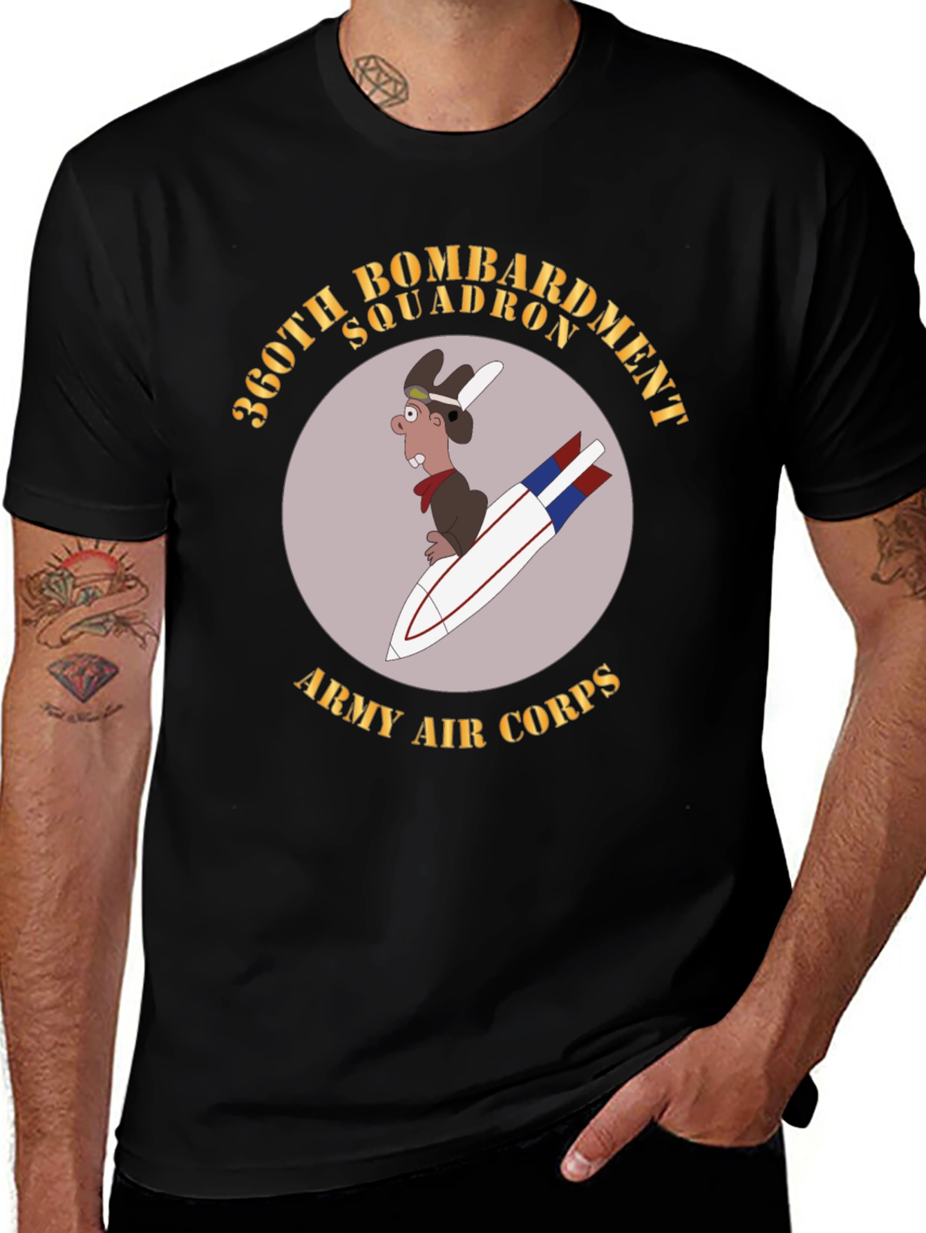 360th Bombardment Squadron T-Shirt - Army Air Corps Tee