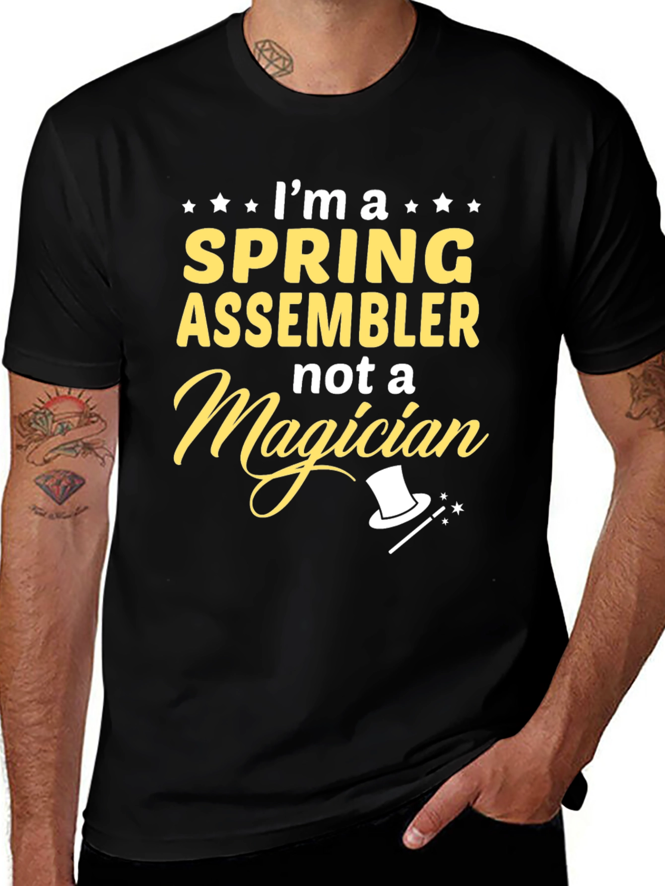 Variant 7 of Spring Assembler T-Shirt - Funny Job Pride Tee