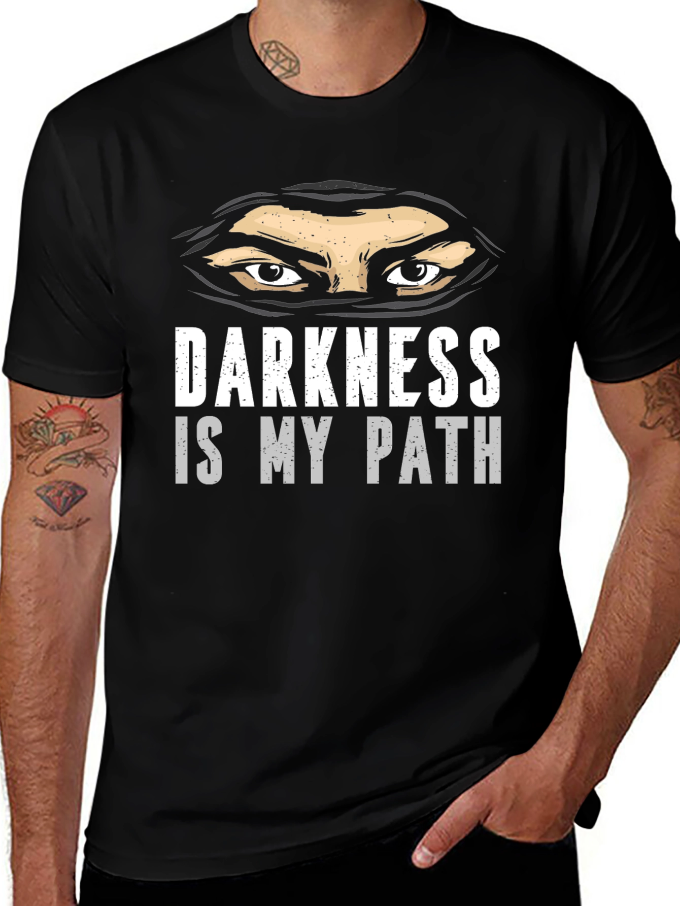 Variant 25 of Darkness Is My Path Ninja T-Shirt