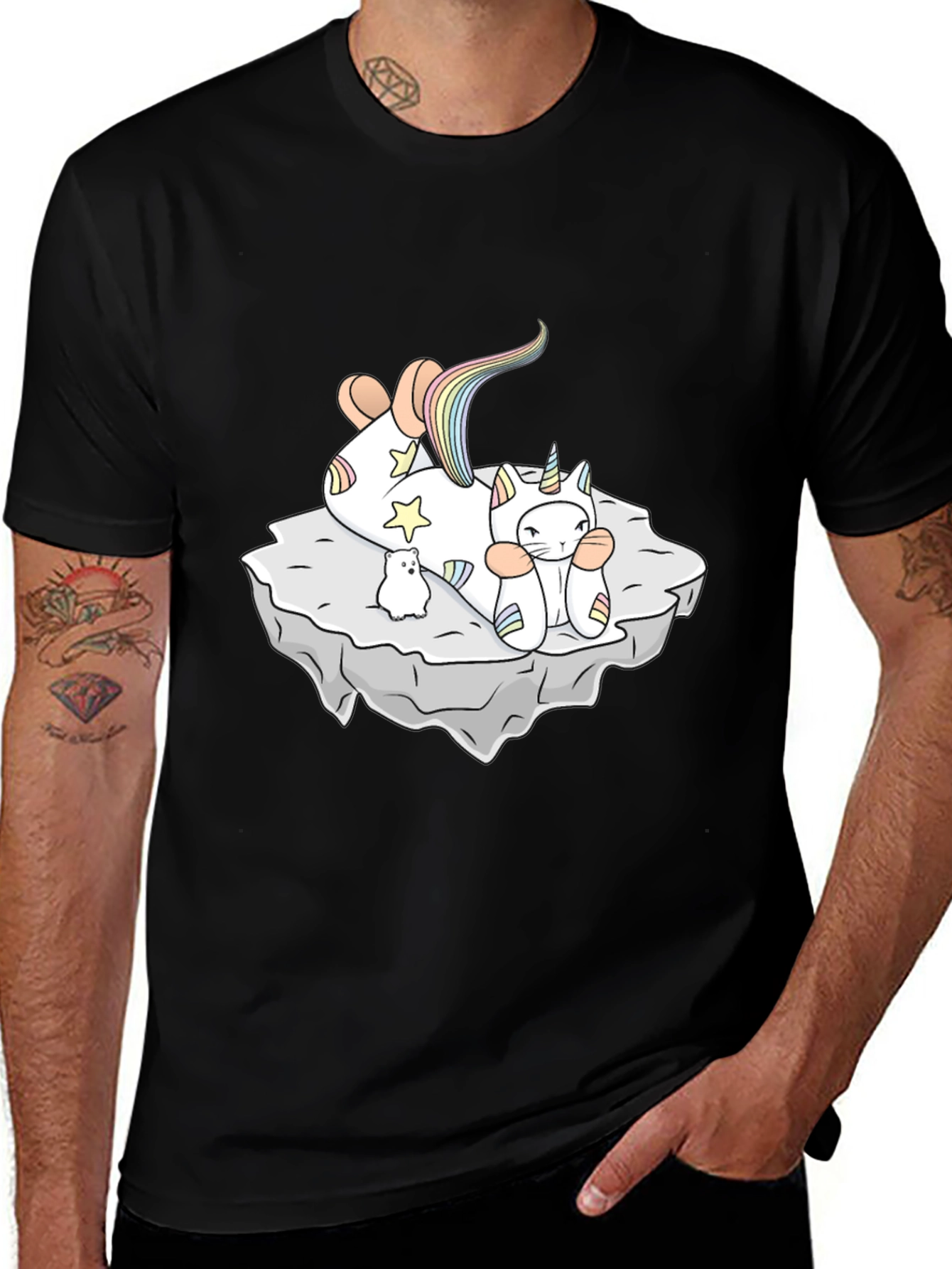 Variant 25 of Unicorn Cat T-Shirt - Cute & Unique Graphic Tee