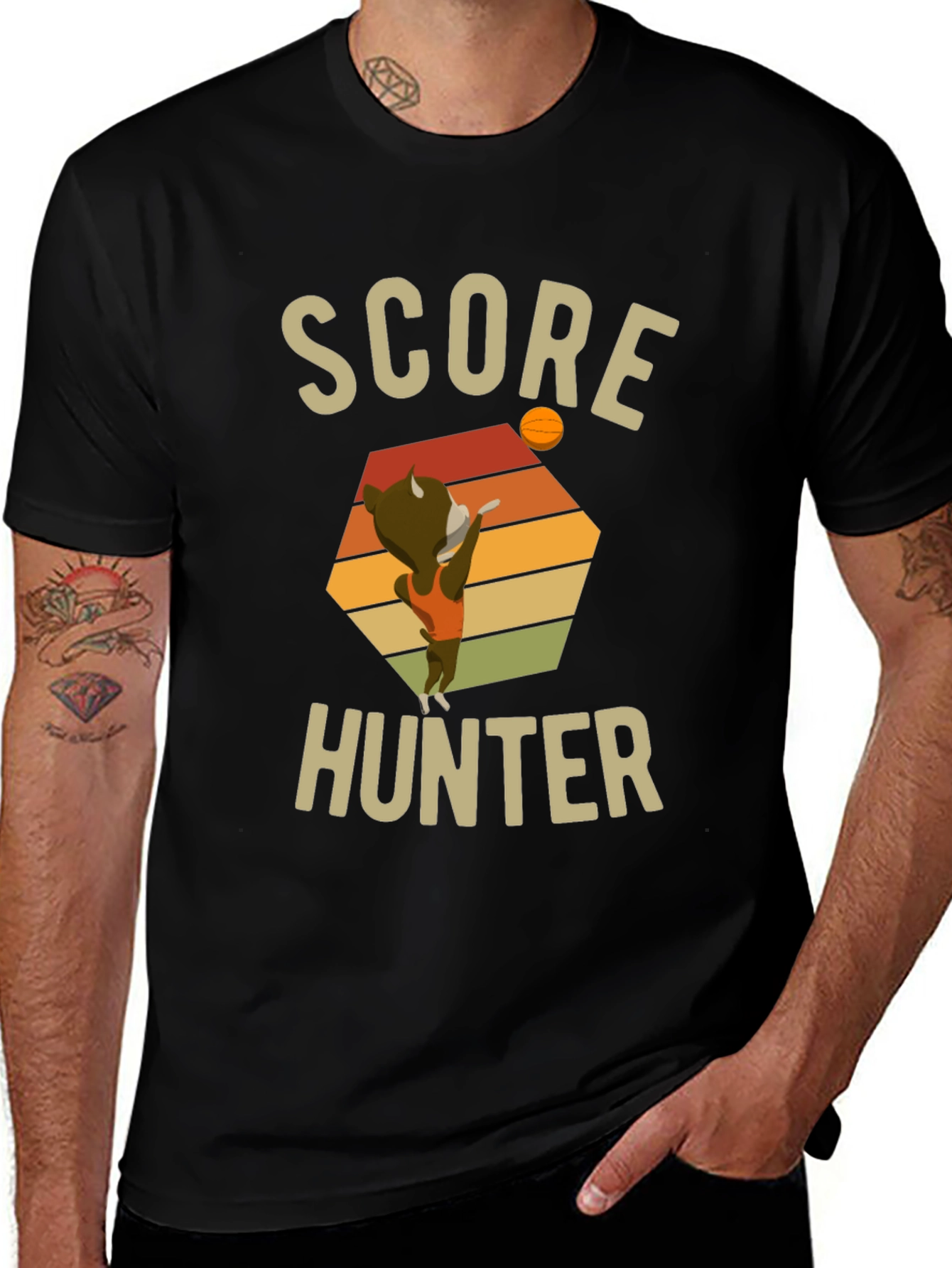 Variant 28 of Score Hunter Graphic T-Shirt